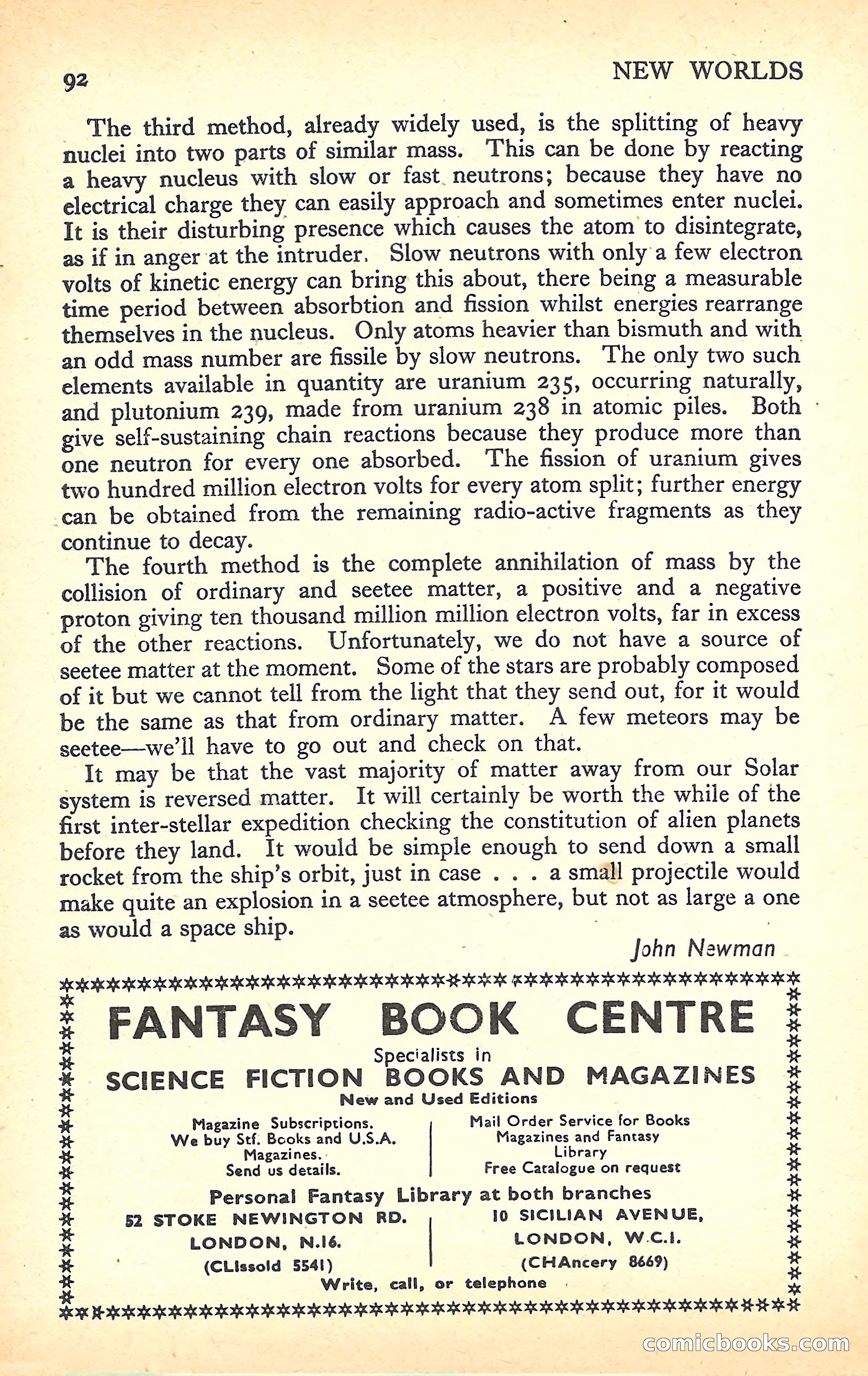 New Worlds Science Fiction No. 30 — page 94 of 132
