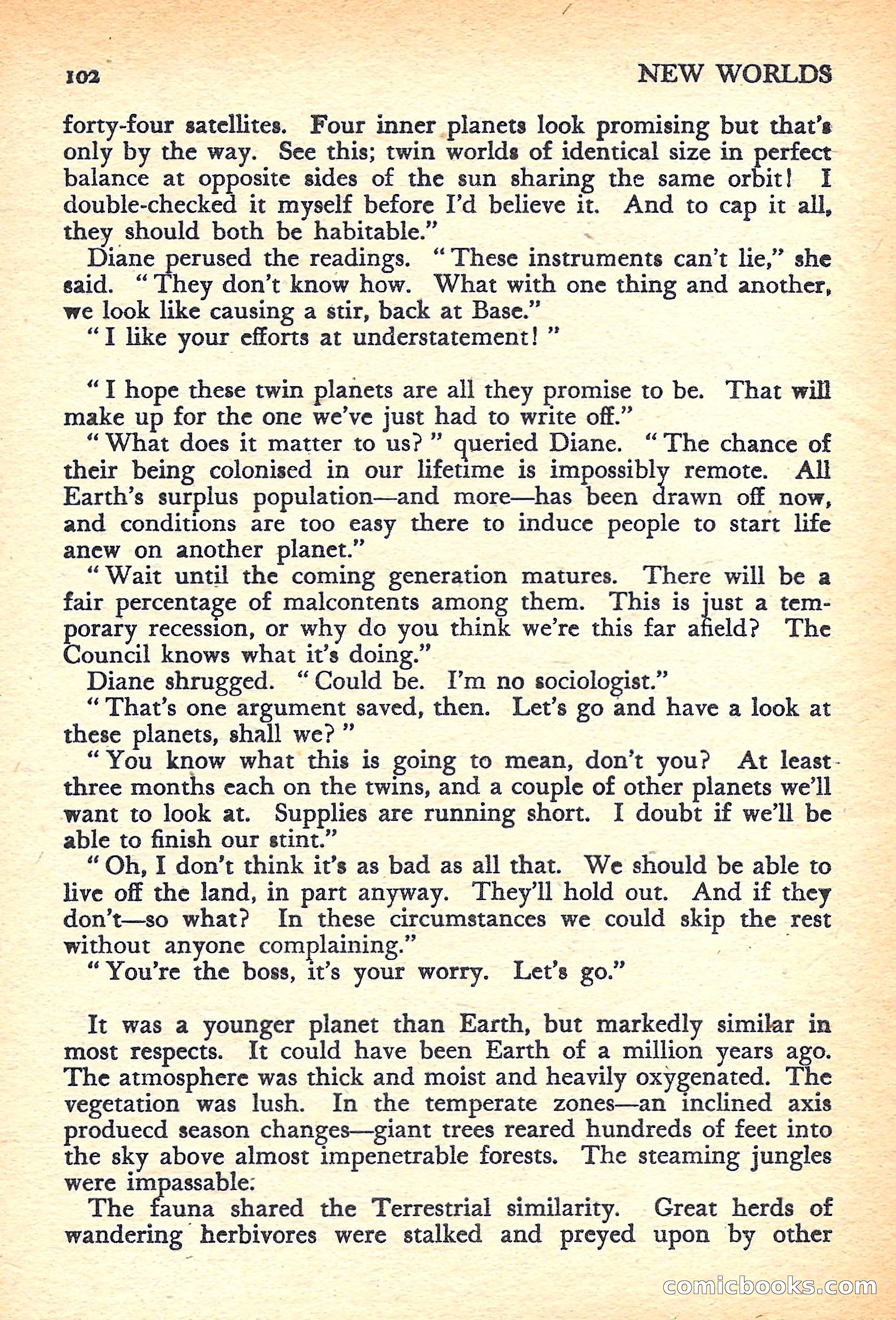 New Worlds Science Fiction No. 30 — page 104 of 132