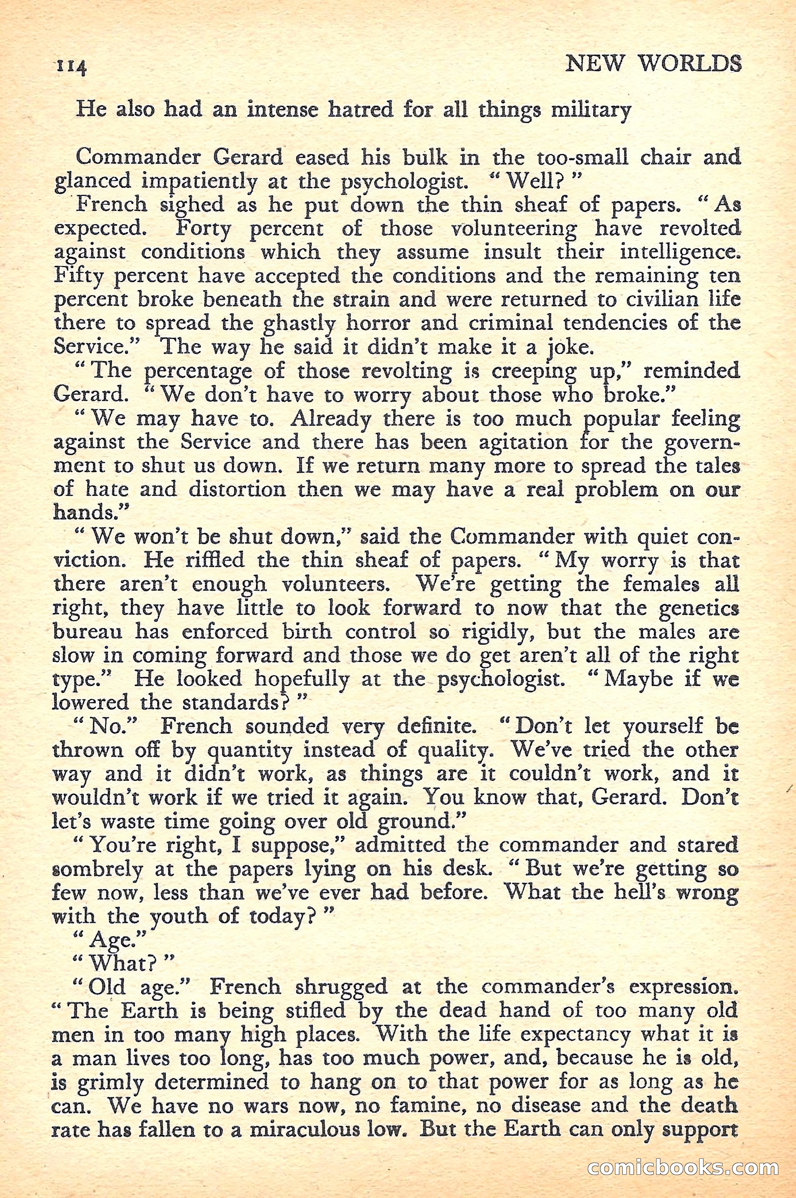 New Worlds Science Fiction No. 30 — page 116 of 132