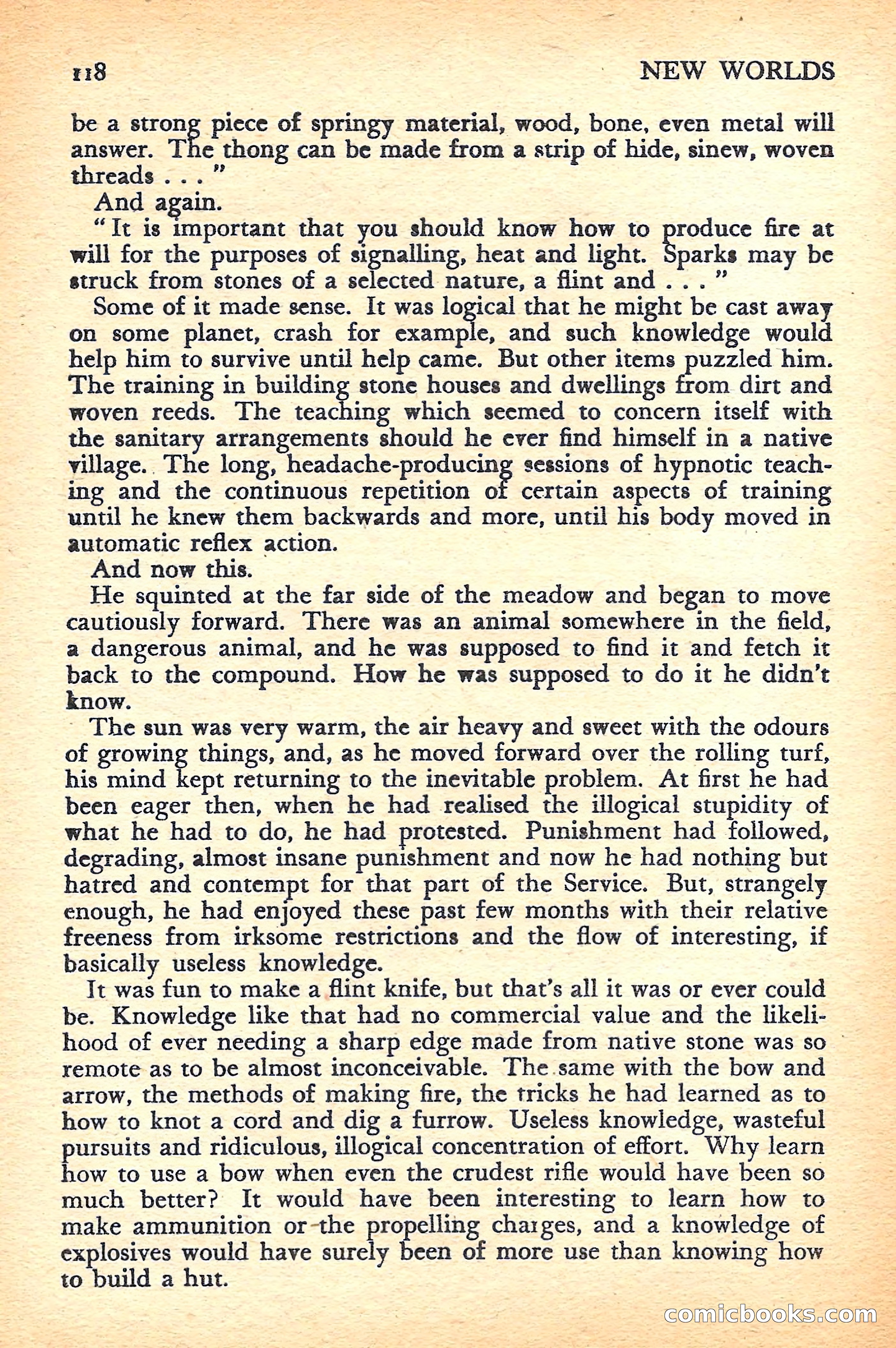 New Worlds Science Fiction No. 30 — page 120 of 132