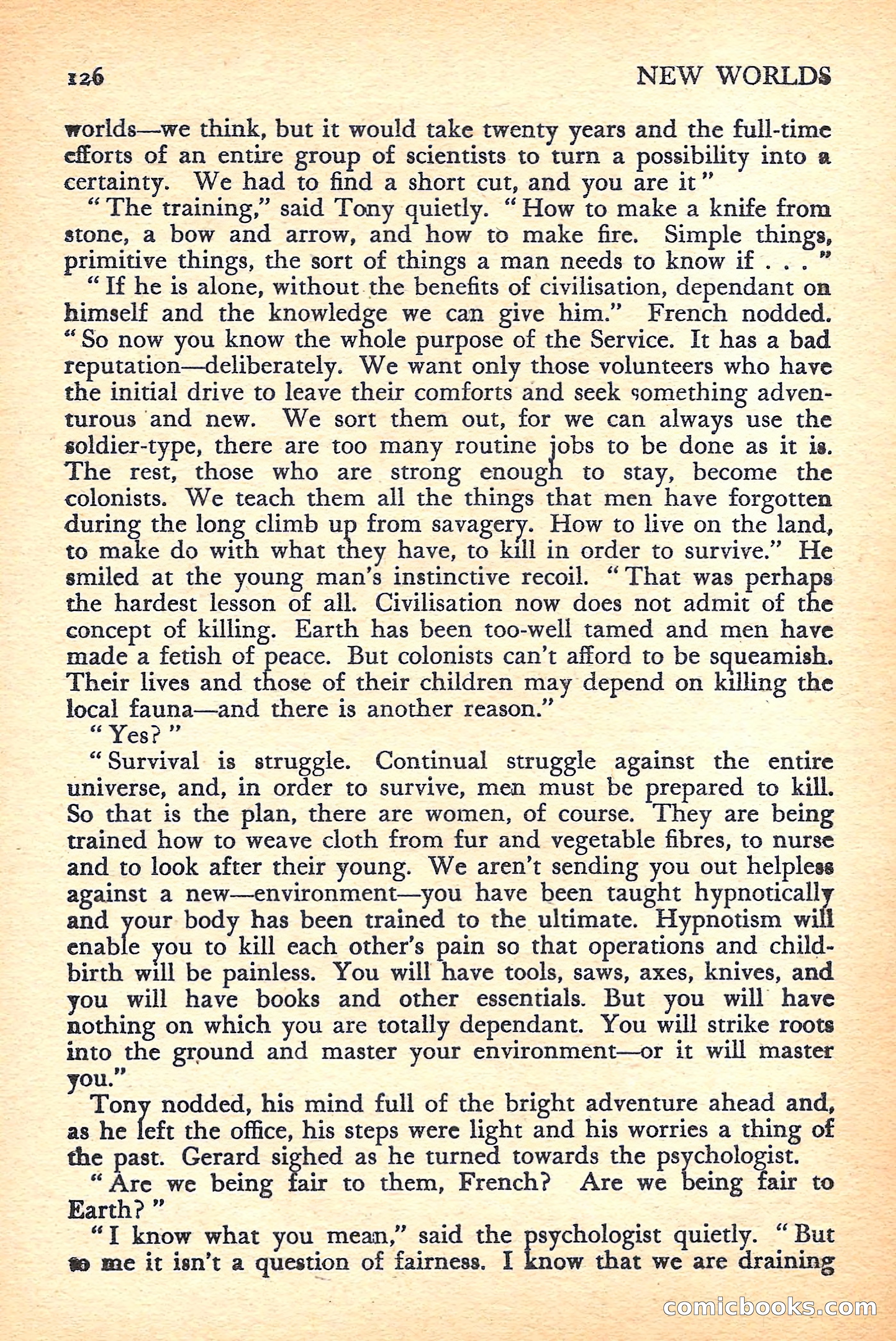 New Worlds Science Fiction No. 30 — page 128 of 132