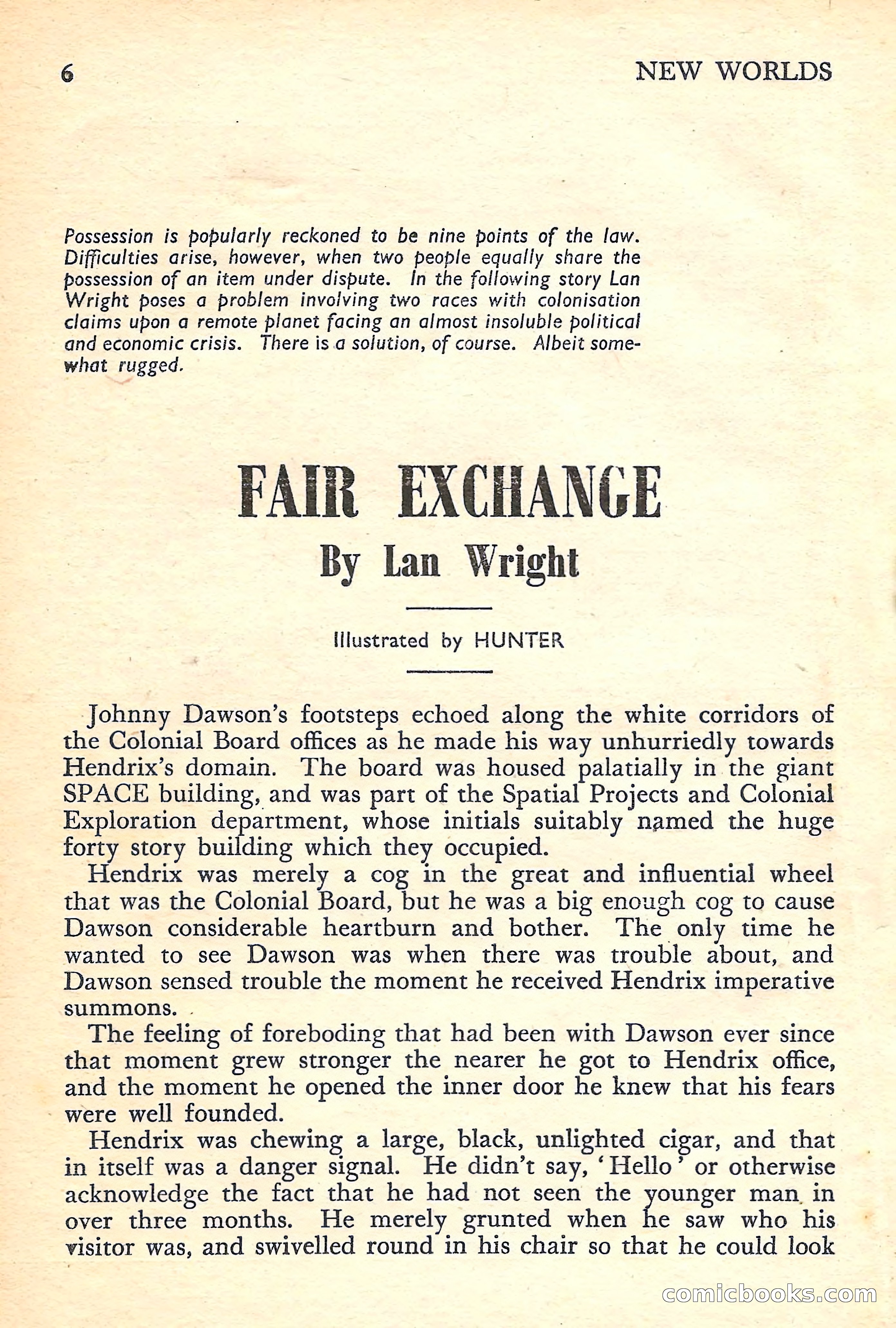 New Worlds Science Fiction No. 31 — page 8 of 132