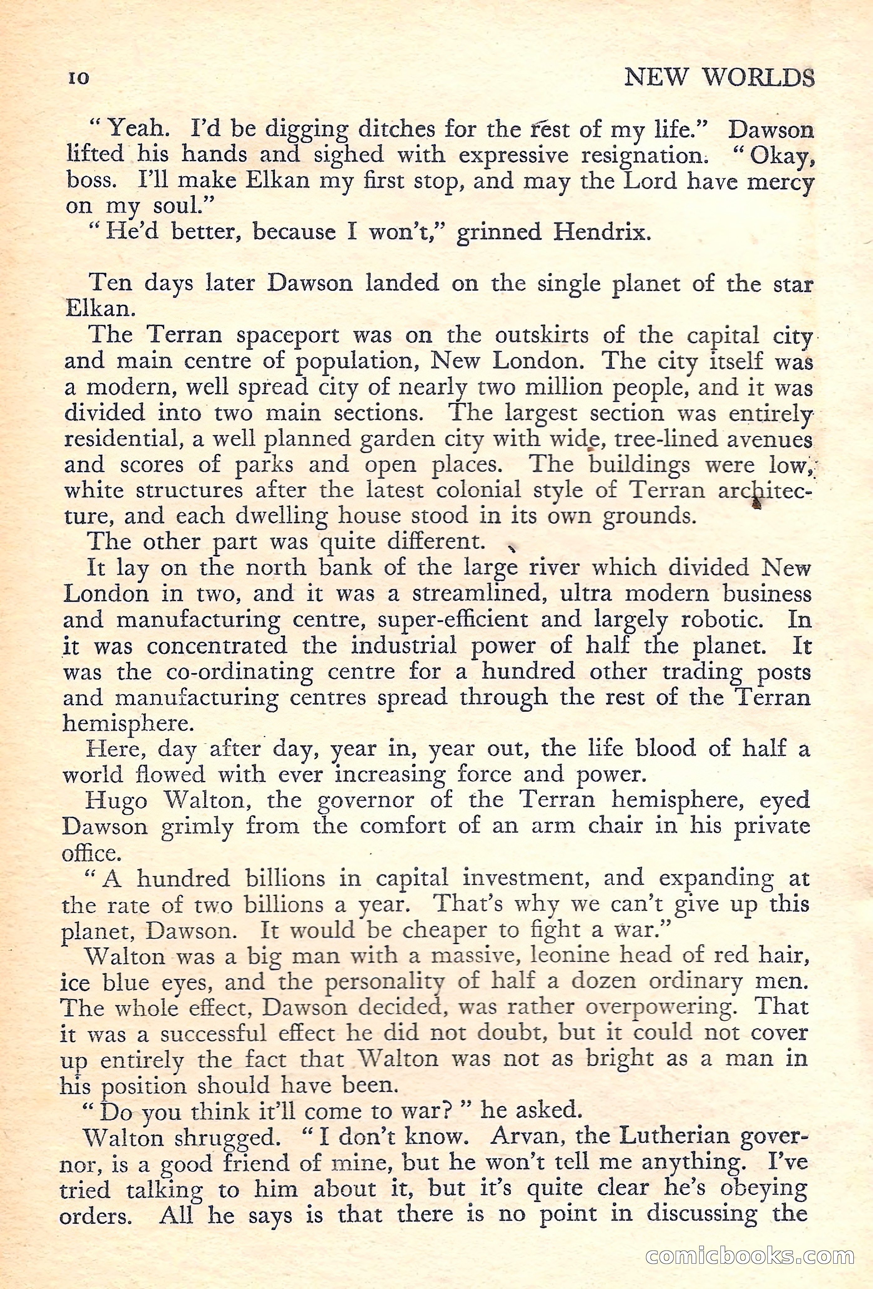 New Worlds Science Fiction No. 31 — page 12 of 132