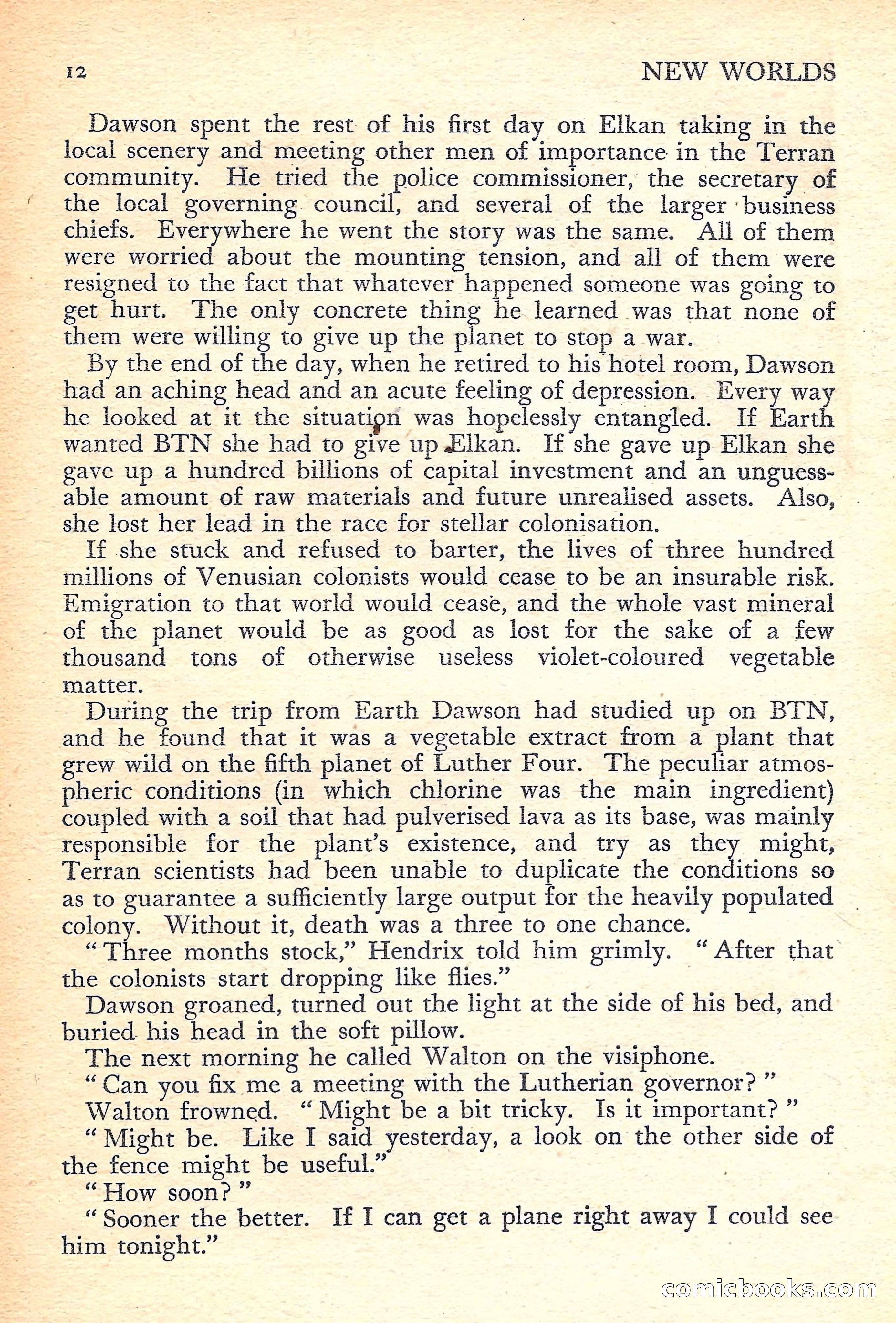 New Worlds Science Fiction No. 31 — page 14 of 132