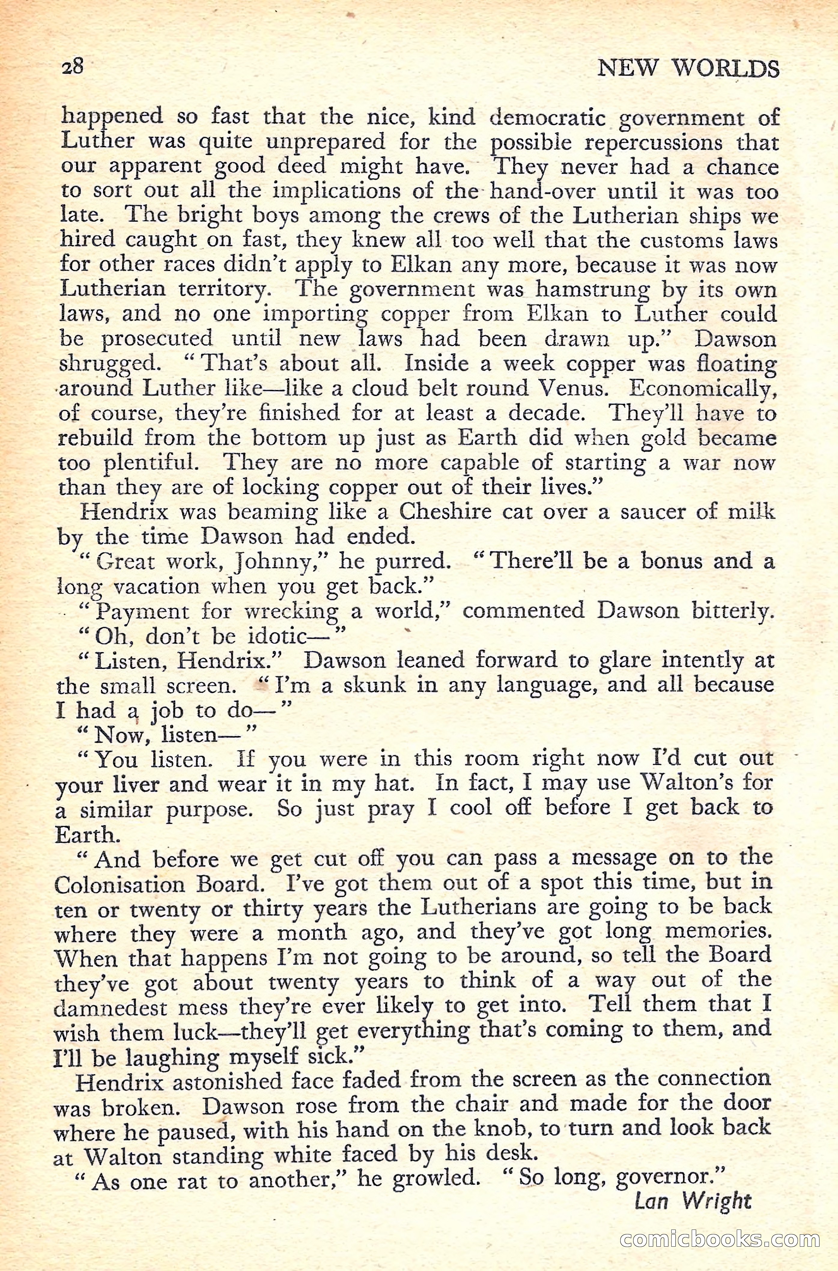 New Worlds Science Fiction No. 31 — page 30 of 132