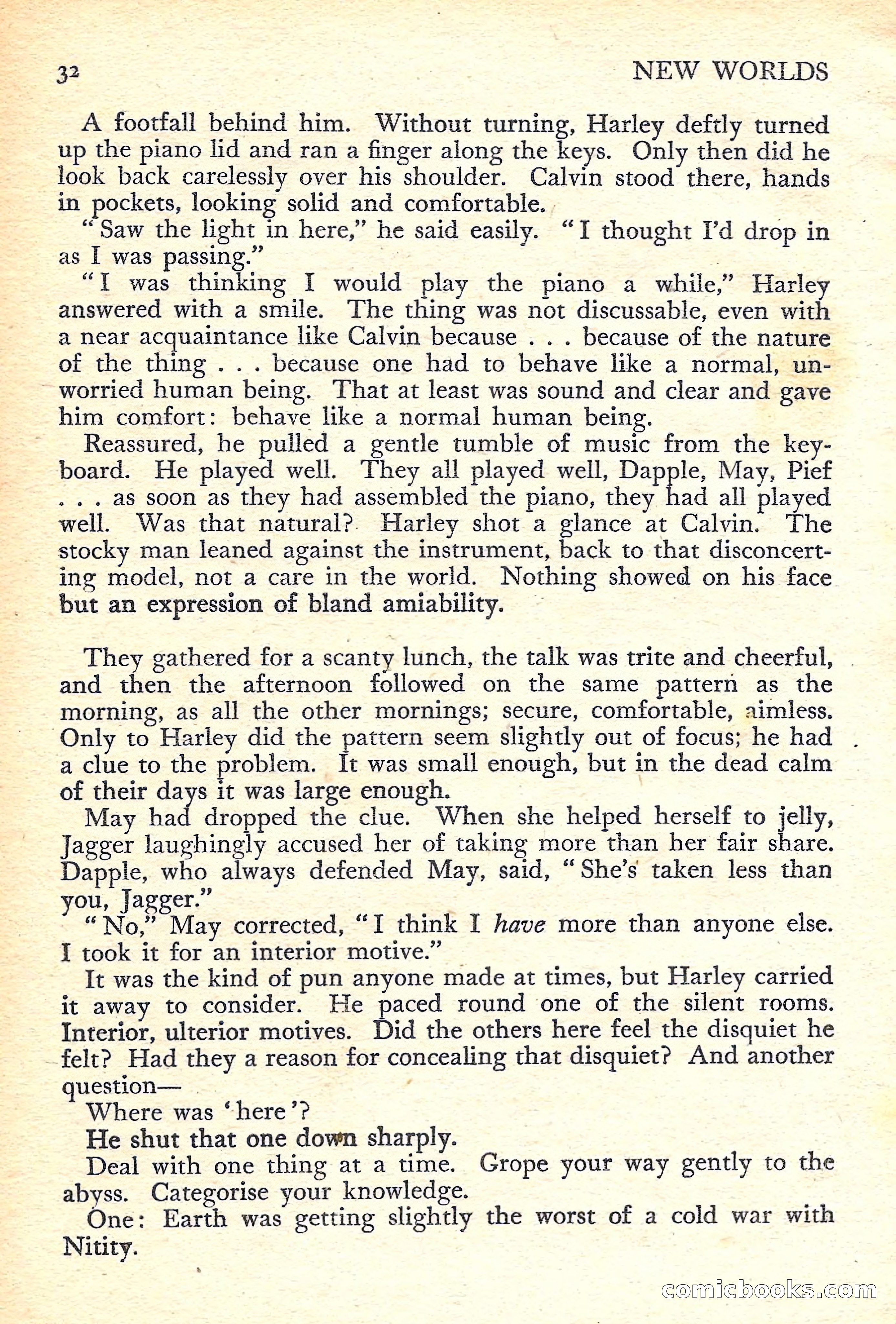 New Worlds Science Fiction No. 31 — page 34 of 132