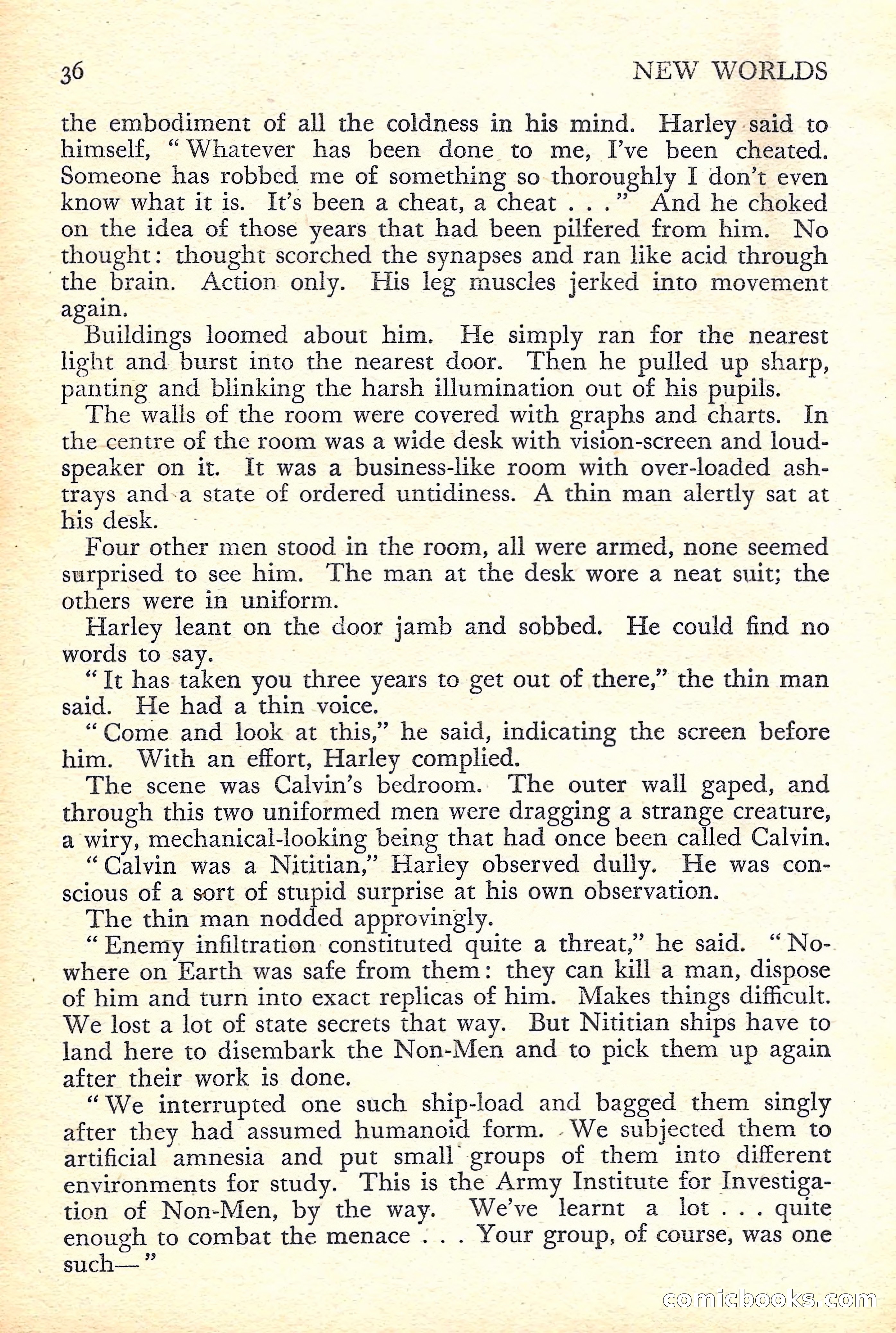 New Worlds Science Fiction No. 31 — page 38 of 132