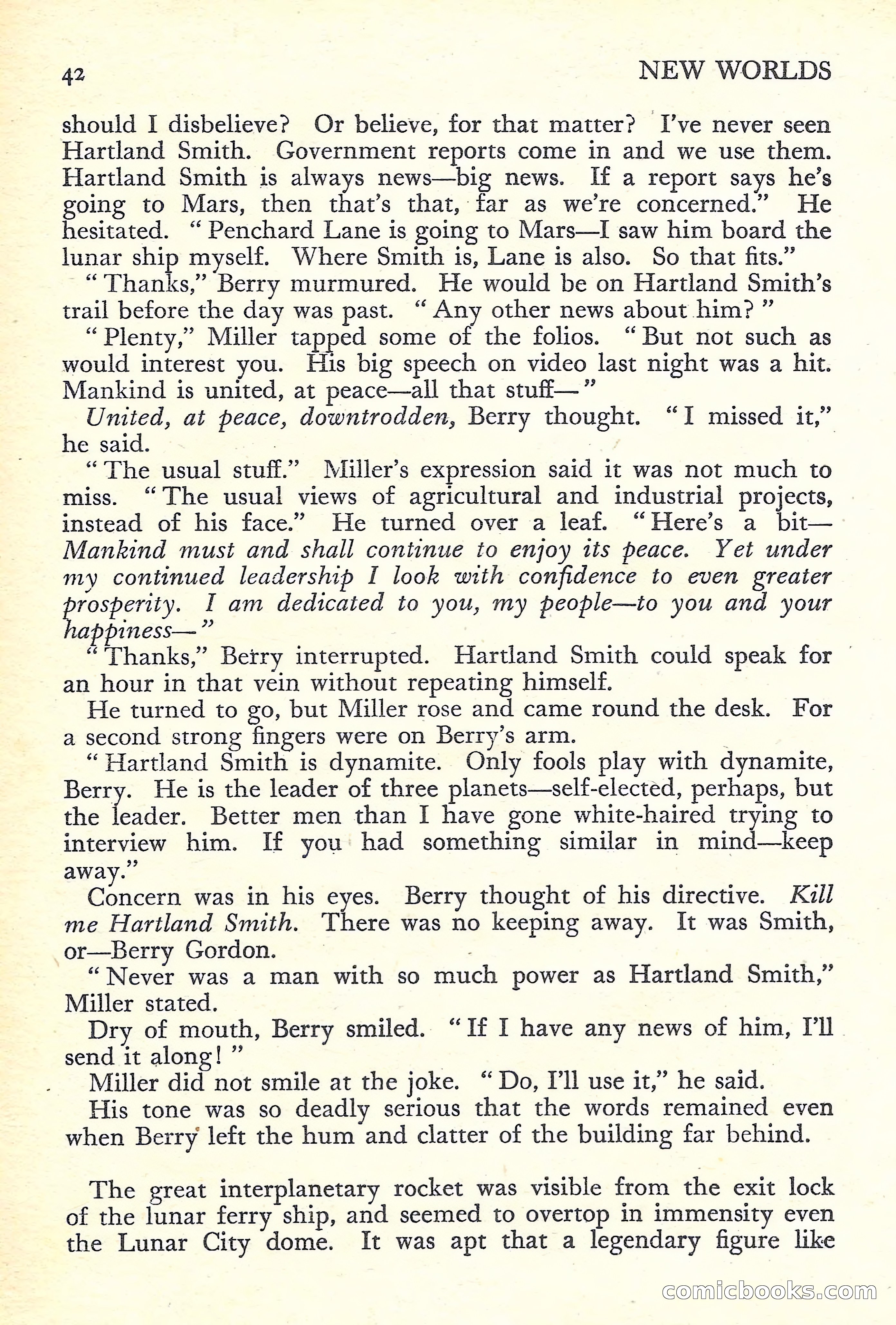 New Worlds Science Fiction No. 31 — page 44 of 132