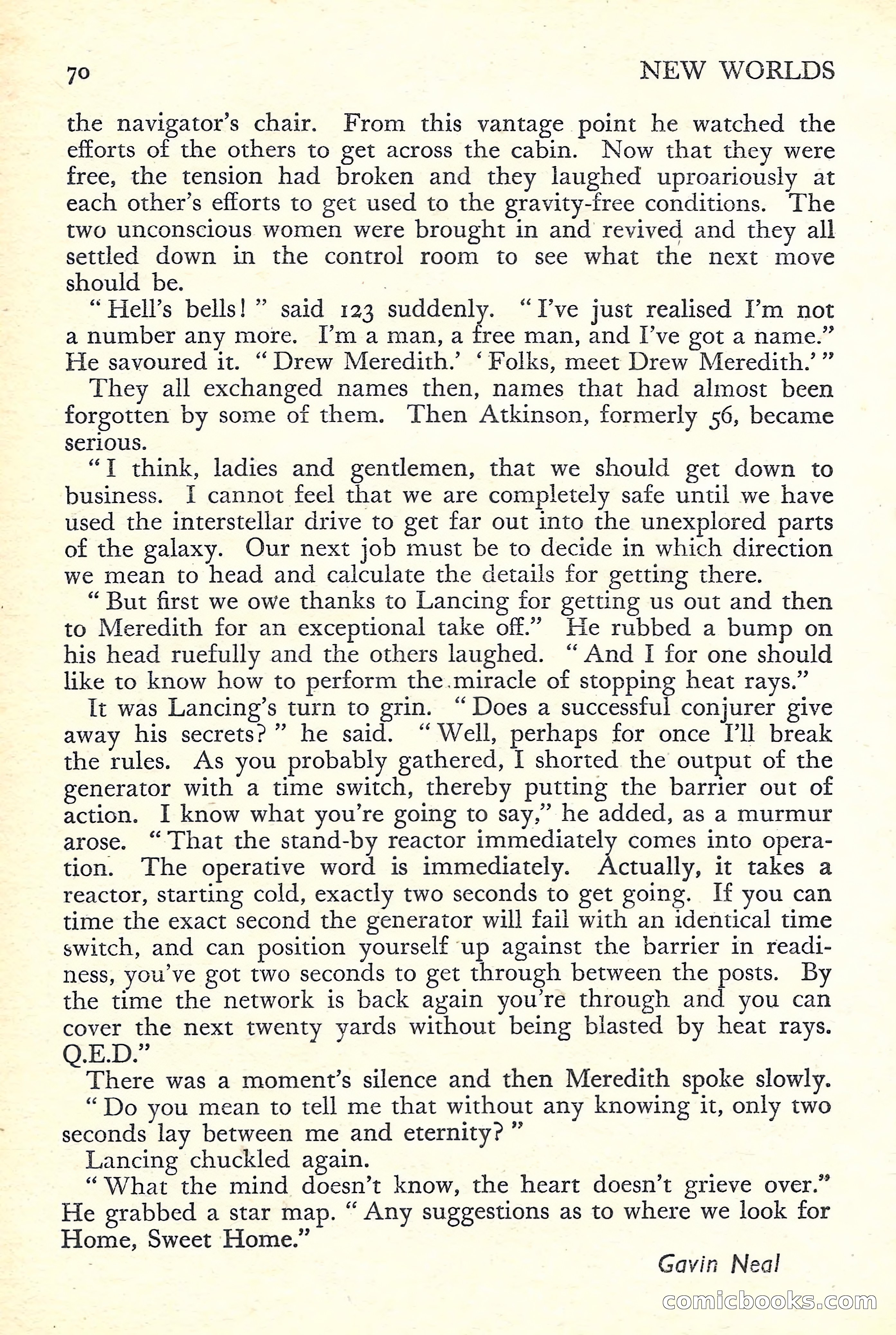 New Worlds Science Fiction No. 31 — page 72 of 132