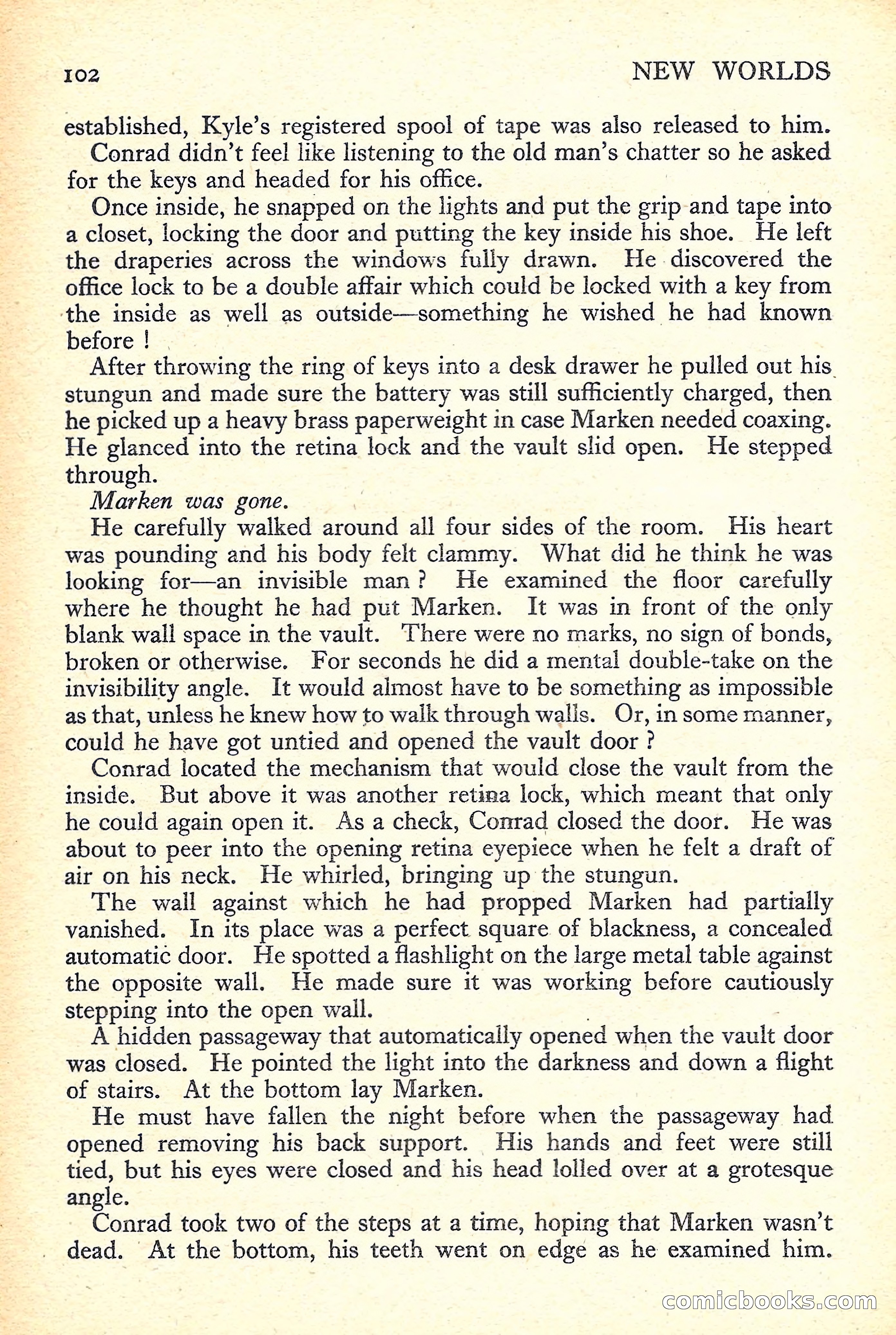 New Worlds Science Fiction No. 31 — page 104 of 132