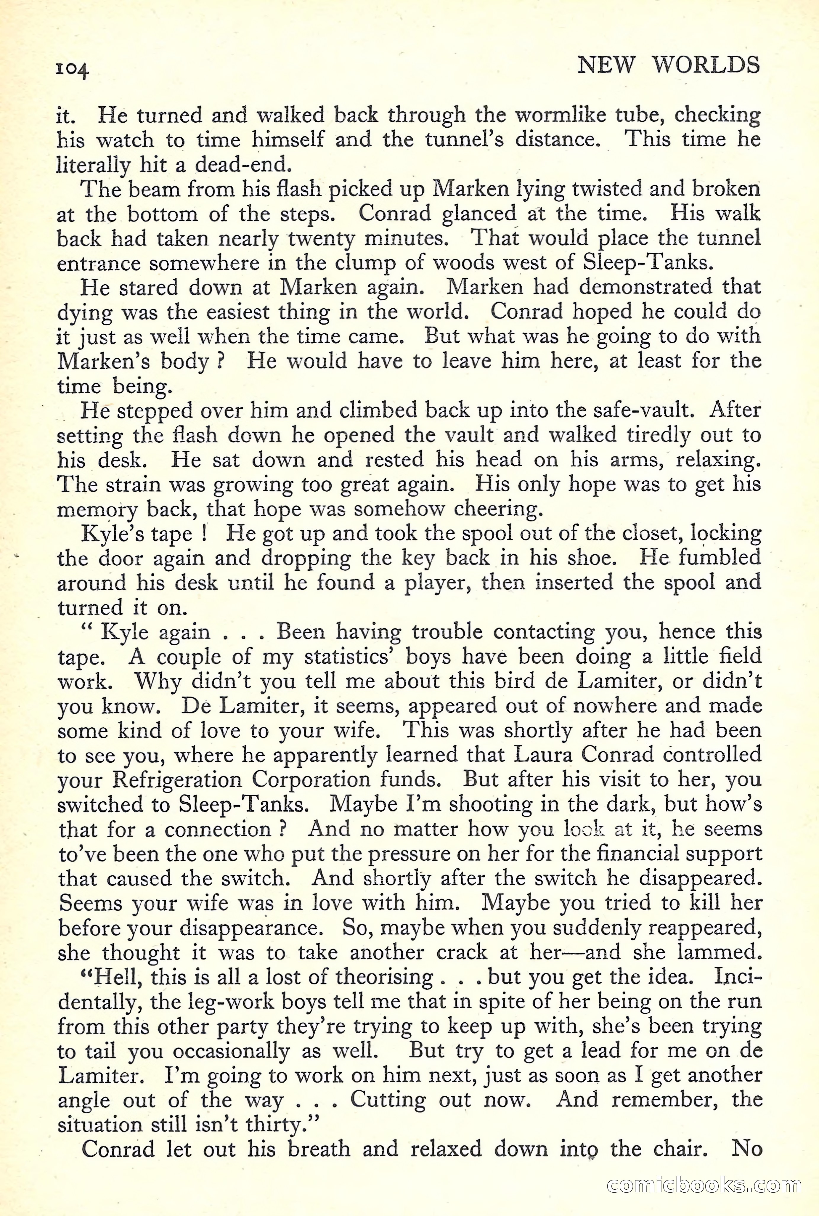 New Worlds Science Fiction No. 31 — page 106 of 132