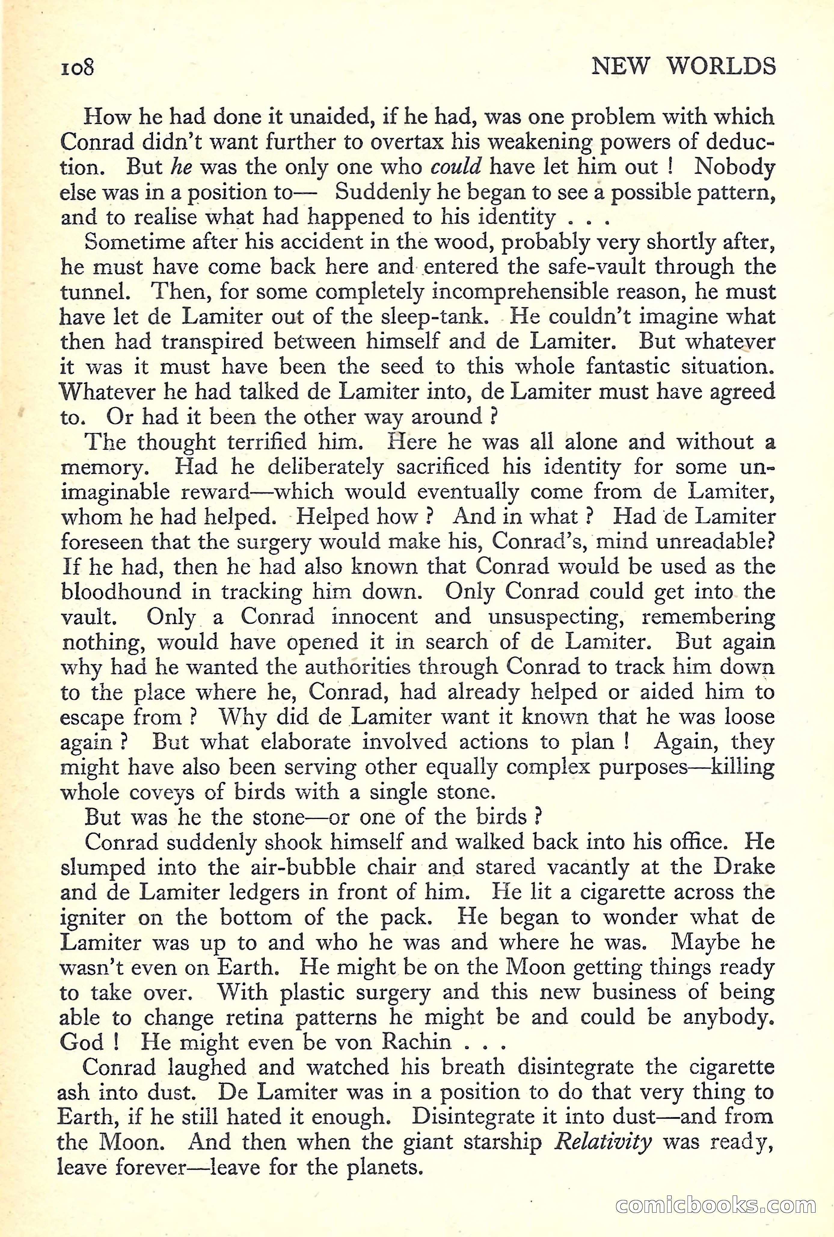 New Worlds Science Fiction No. 31 — page 110 of 132