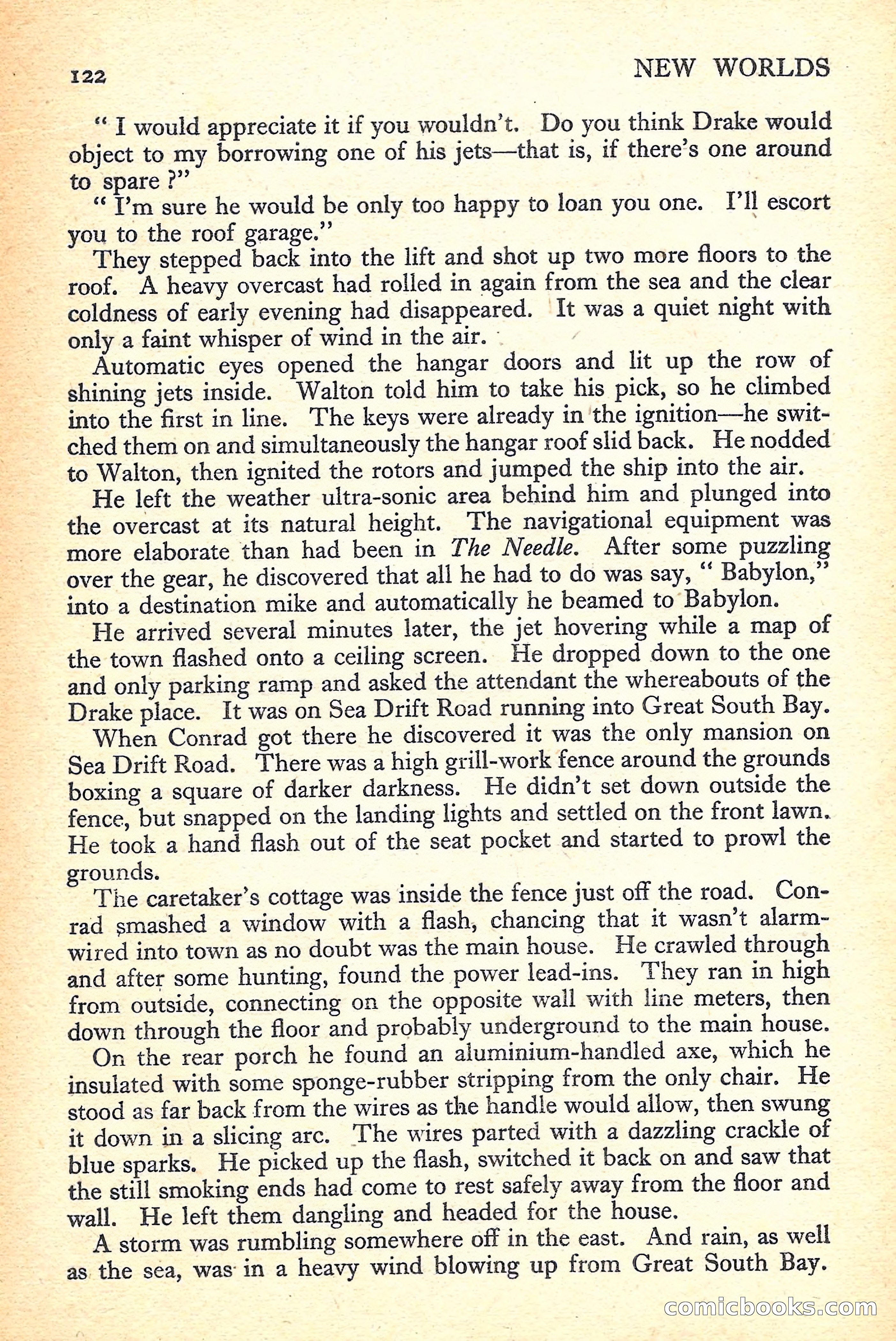 New Worlds Science Fiction No. 31 — page 124 of 132