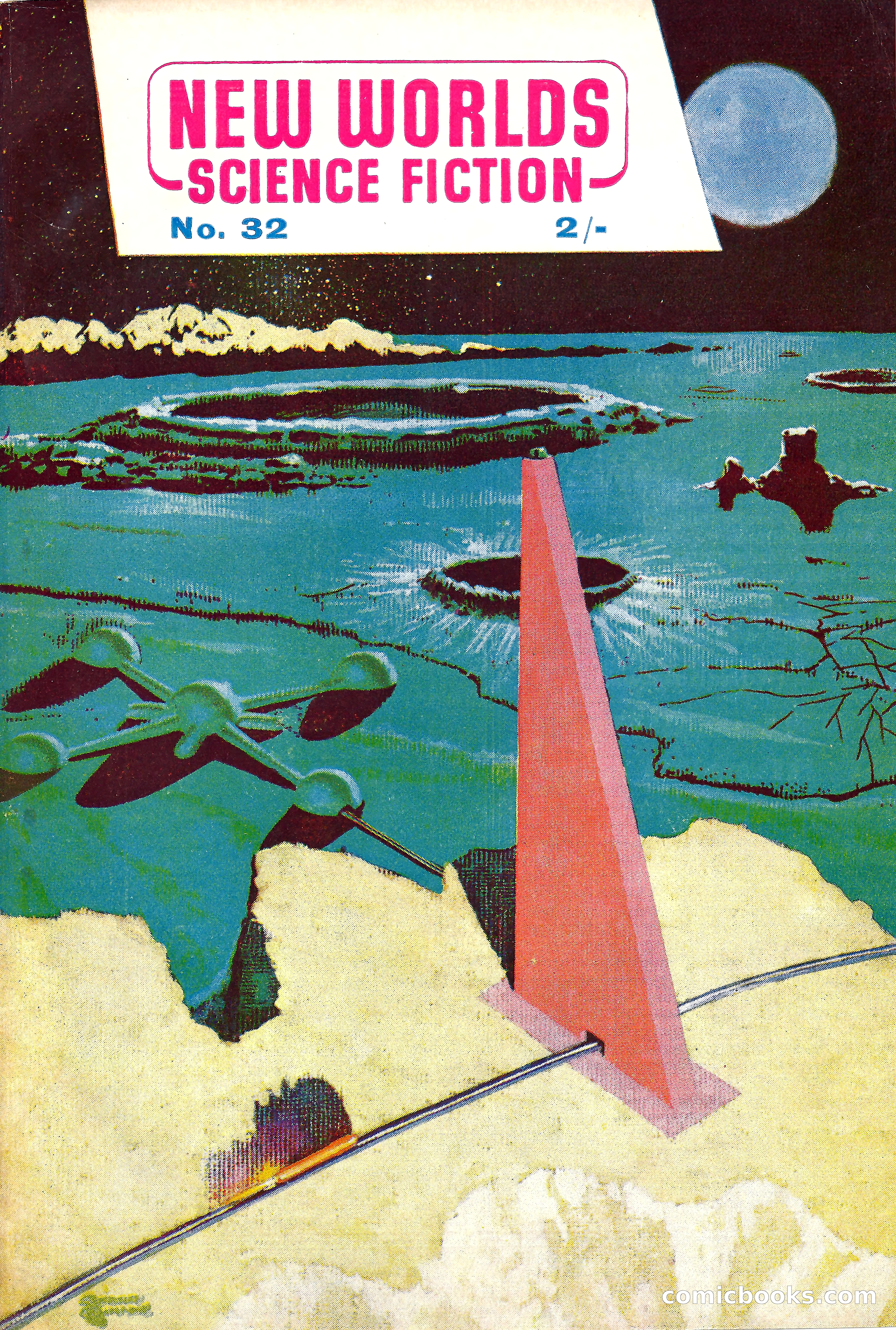 New Worlds Science Fiction No. 32 — page 1 of 132