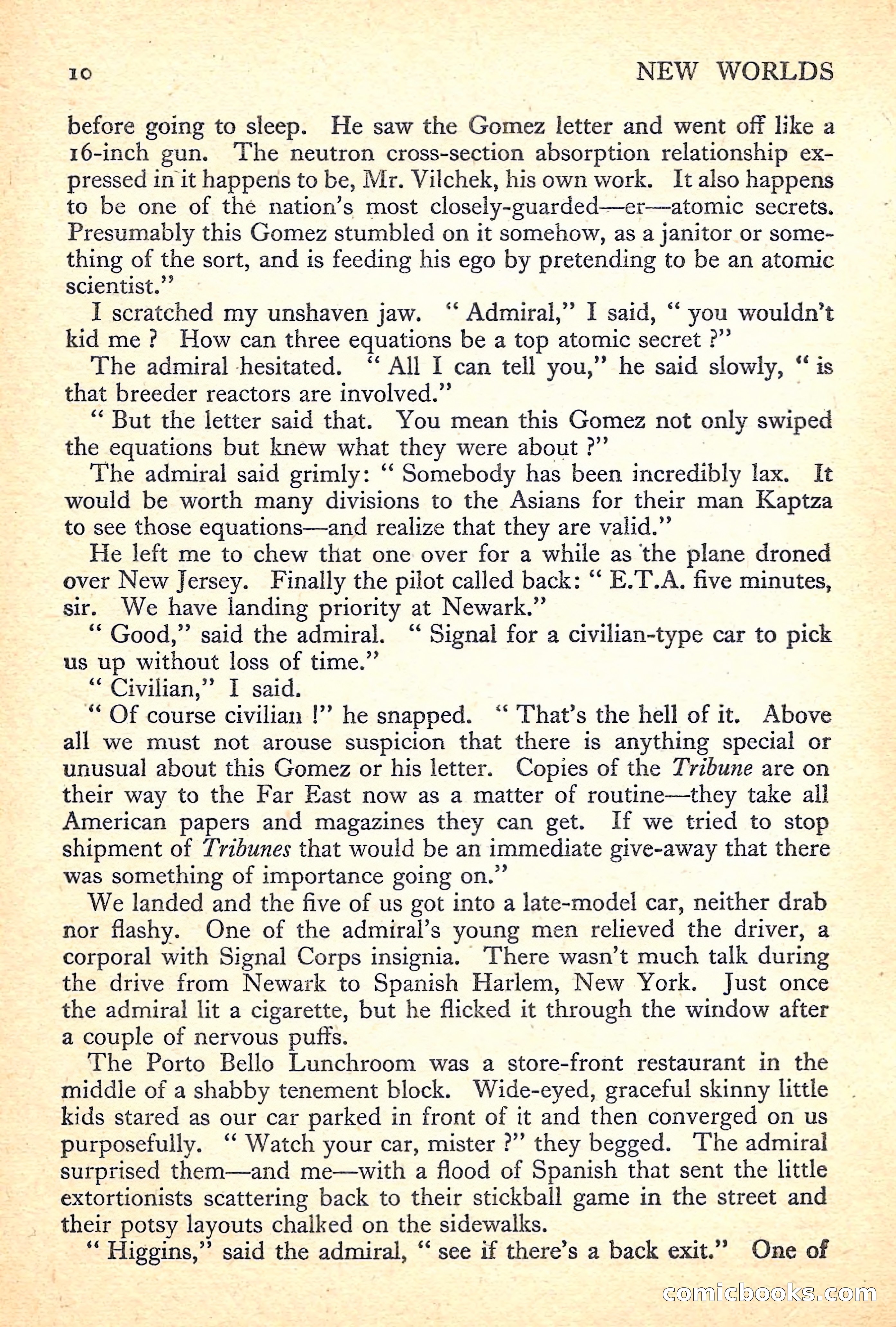 New Worlds Science Fiction No. 32 — page 12 of 132