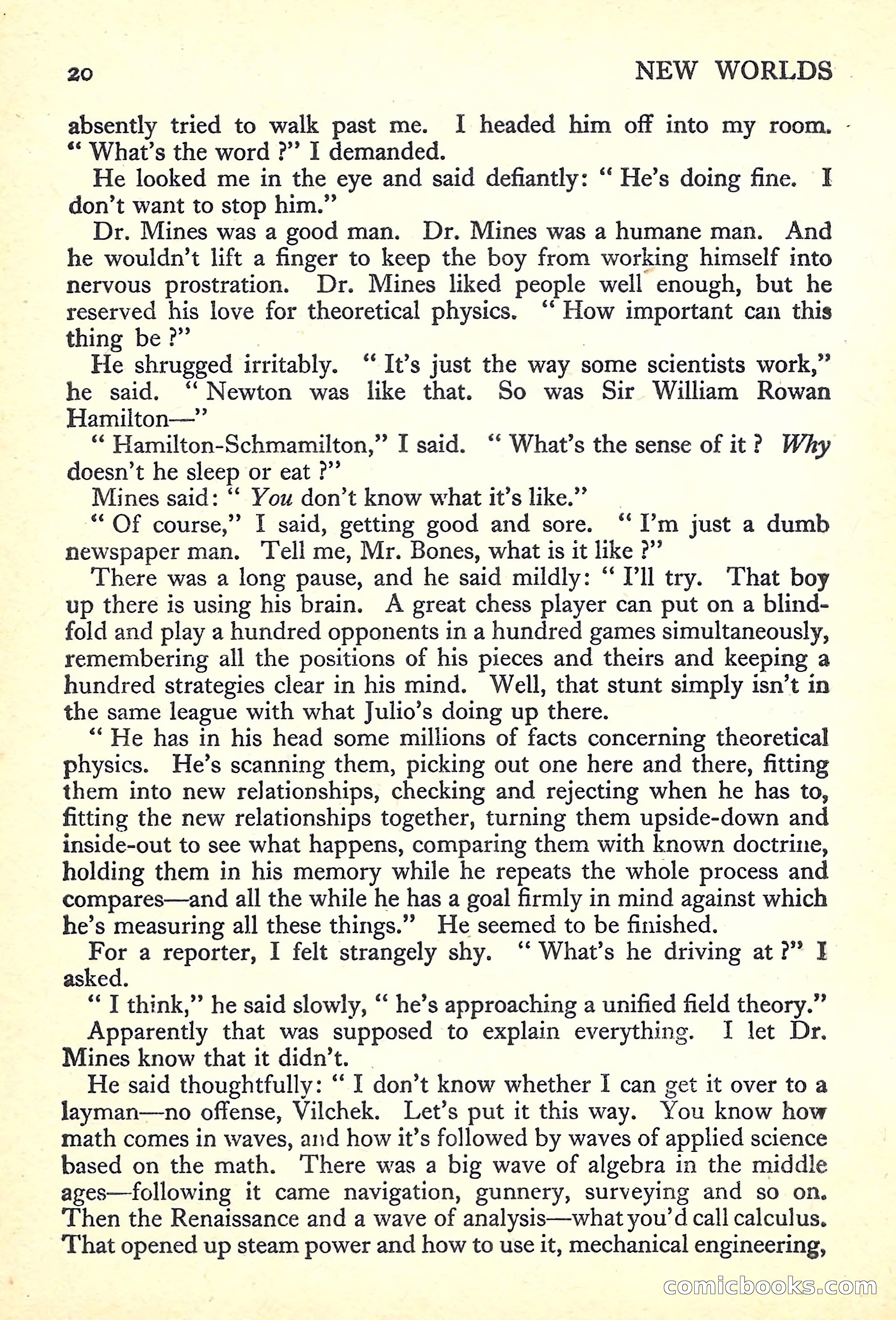 New Worlds Science Fiction No. 32 — page 22 of 132
