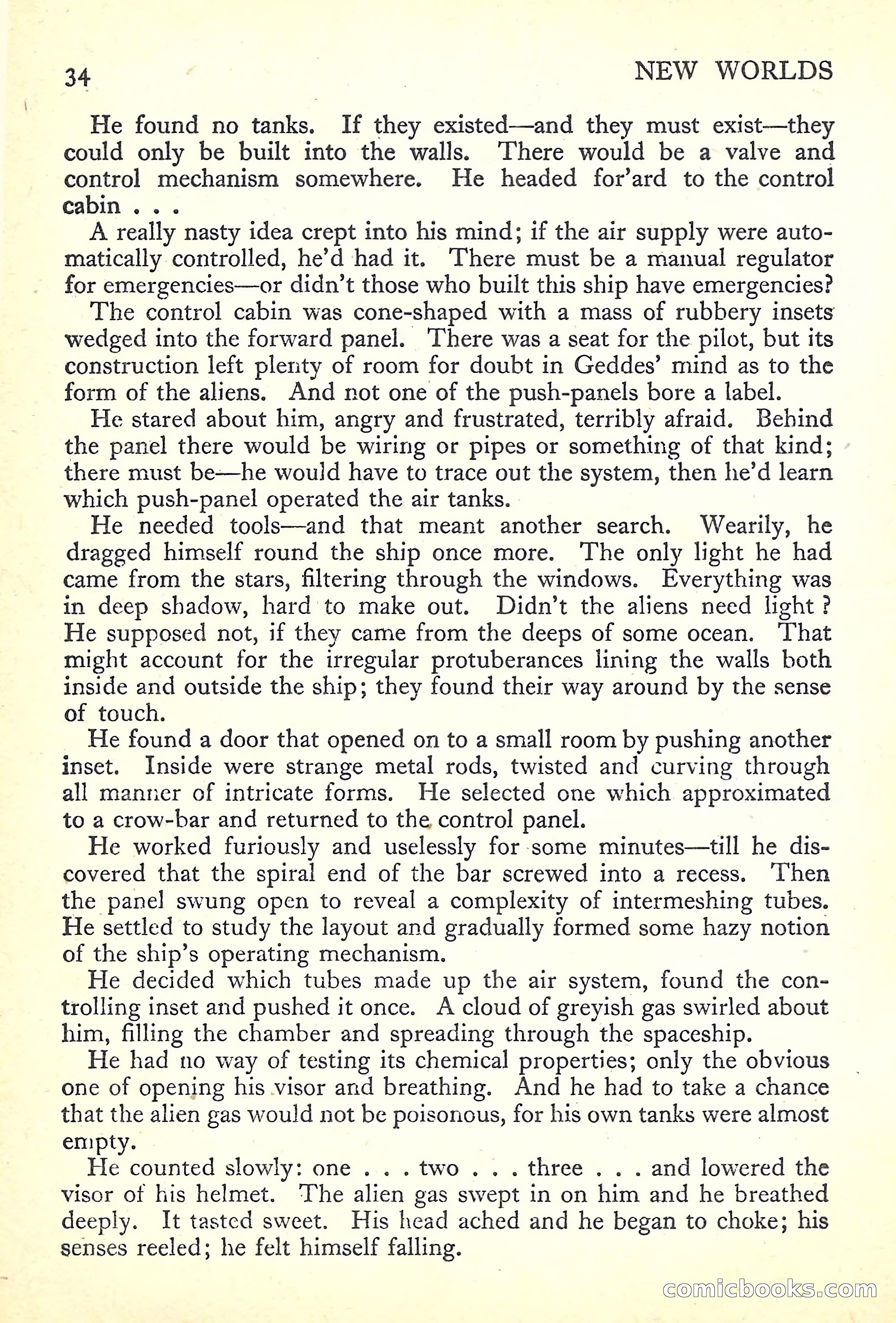 New Worlds Science Fiction No. 32 — page 36 of 132