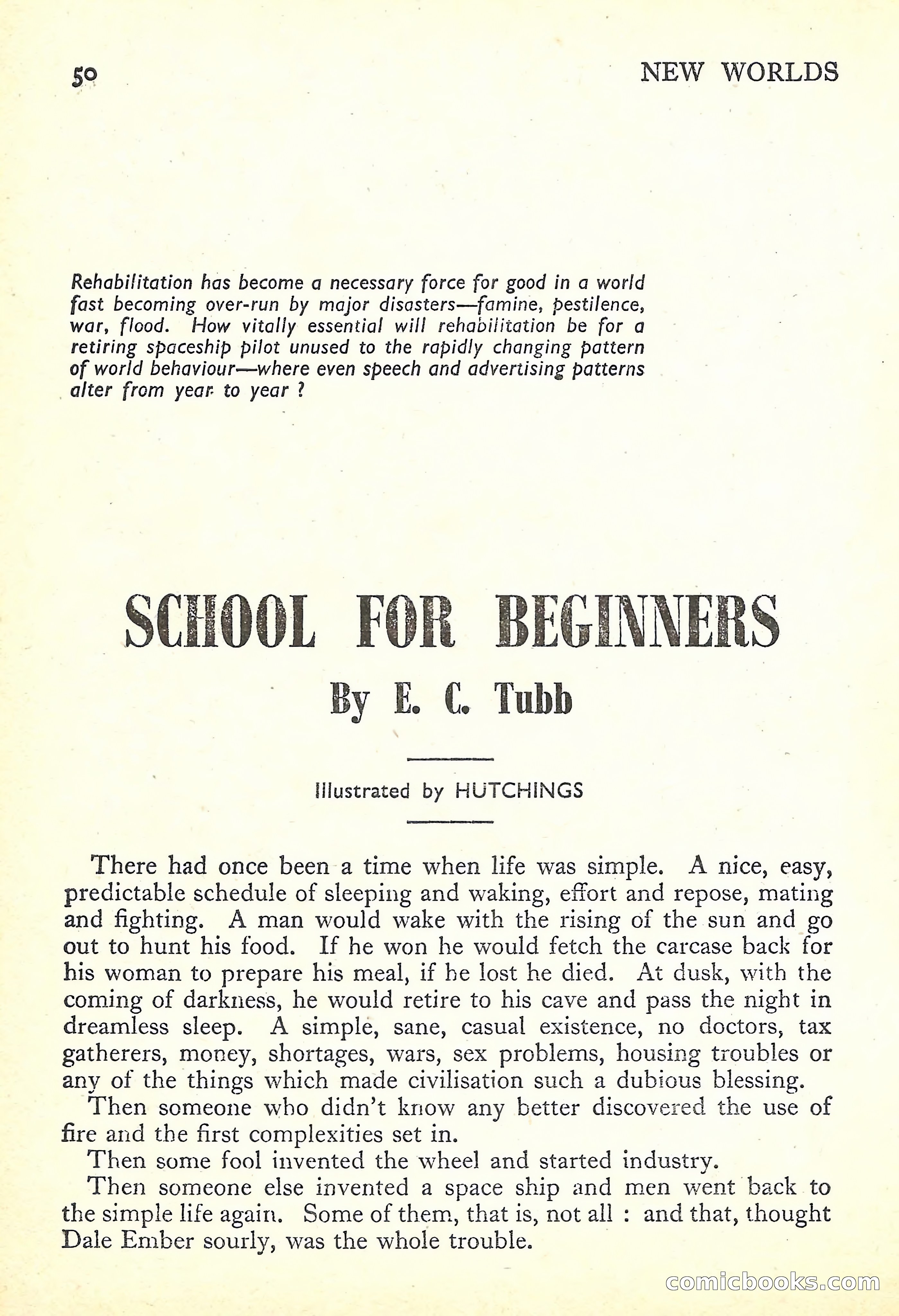 New Worlds Science Fiction No. 32 — page 52 of 132