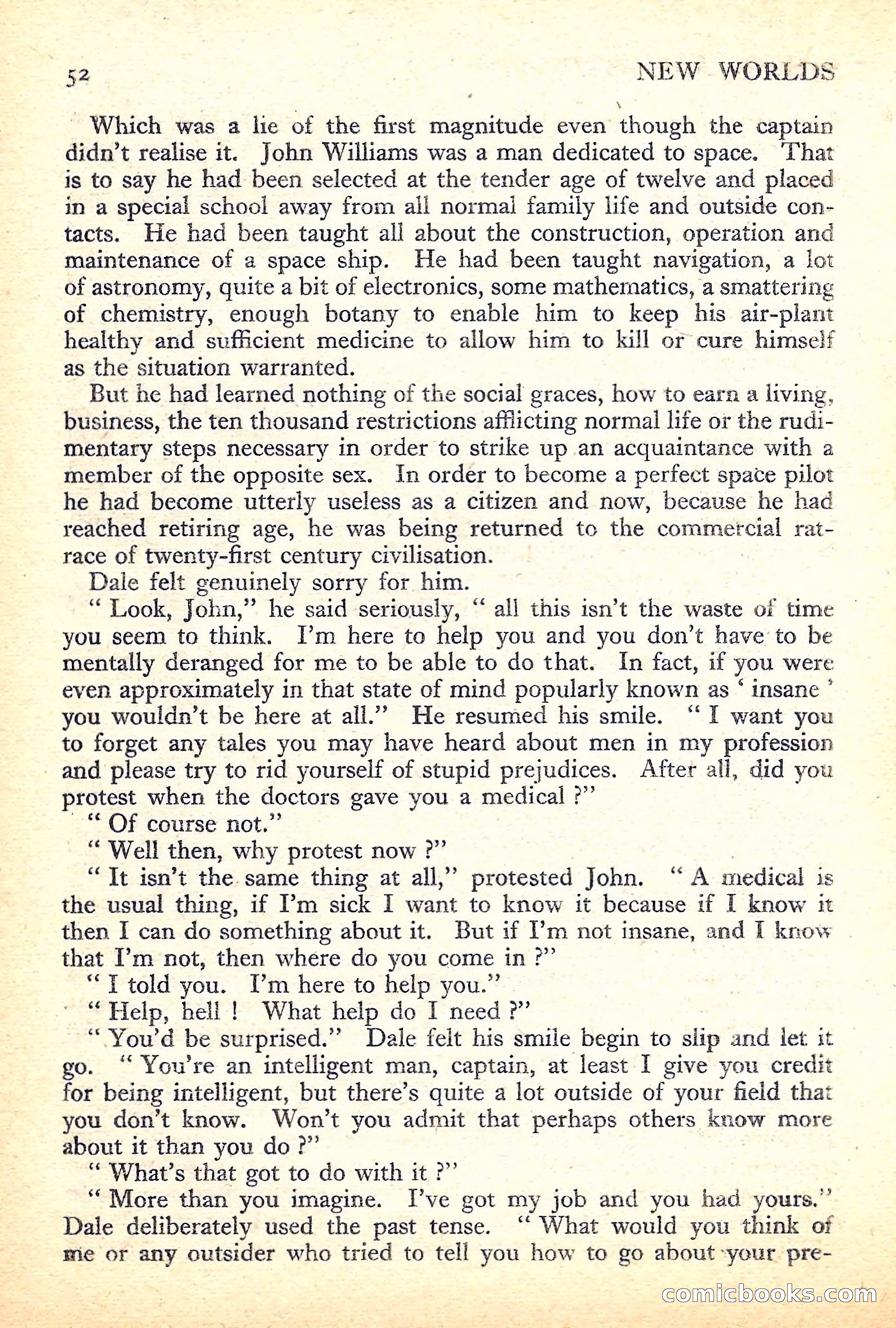 New Worlds Science Fiction No. 32 — page 54 of 132