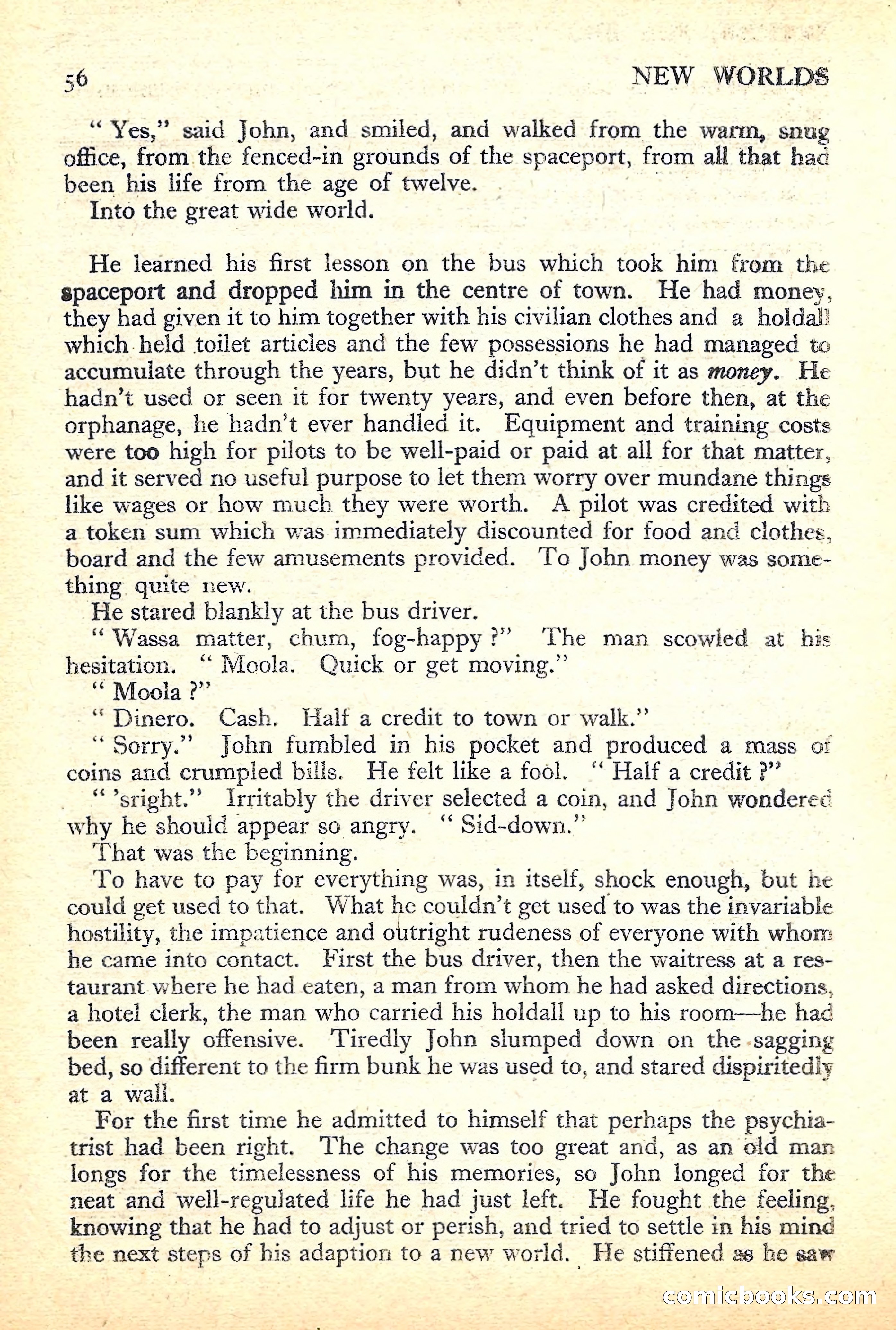New Worlds Science Fiction No. 32 — page 58 of 132