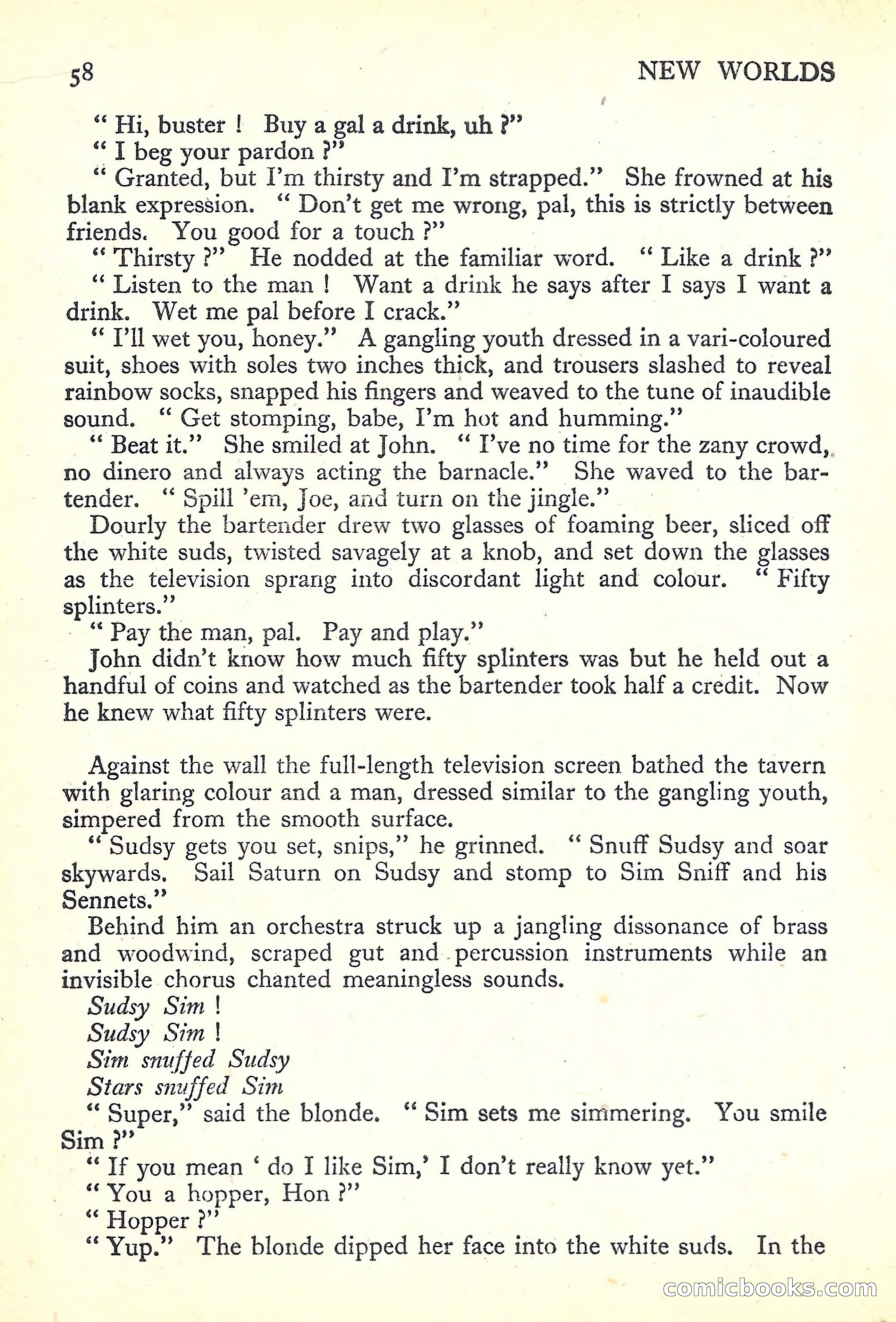 New Worlds Science Fiction No. 32 — page 60 of 132