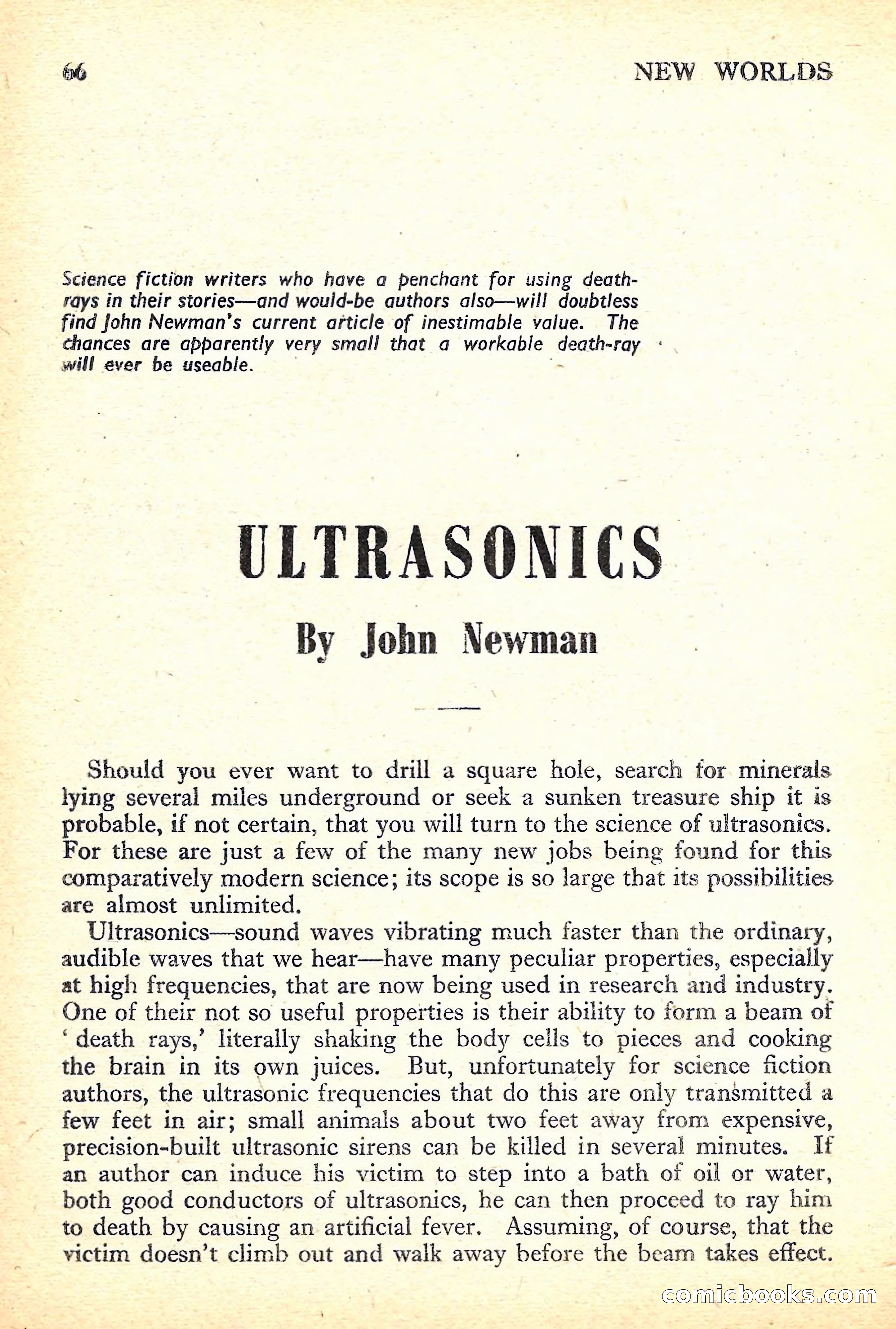 New Worlds Science Fiction No. 32 — page 68 of 132