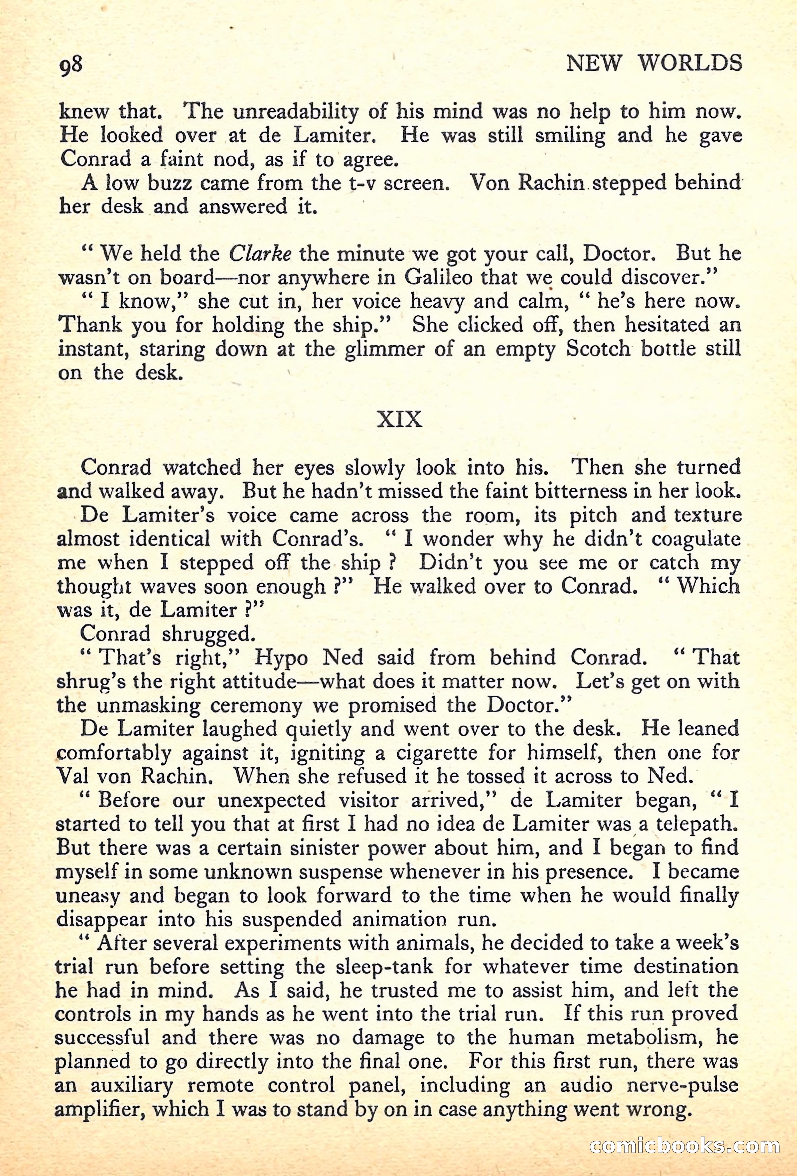 New Worlds Science Fiction No. 32 — page 100 of 132
