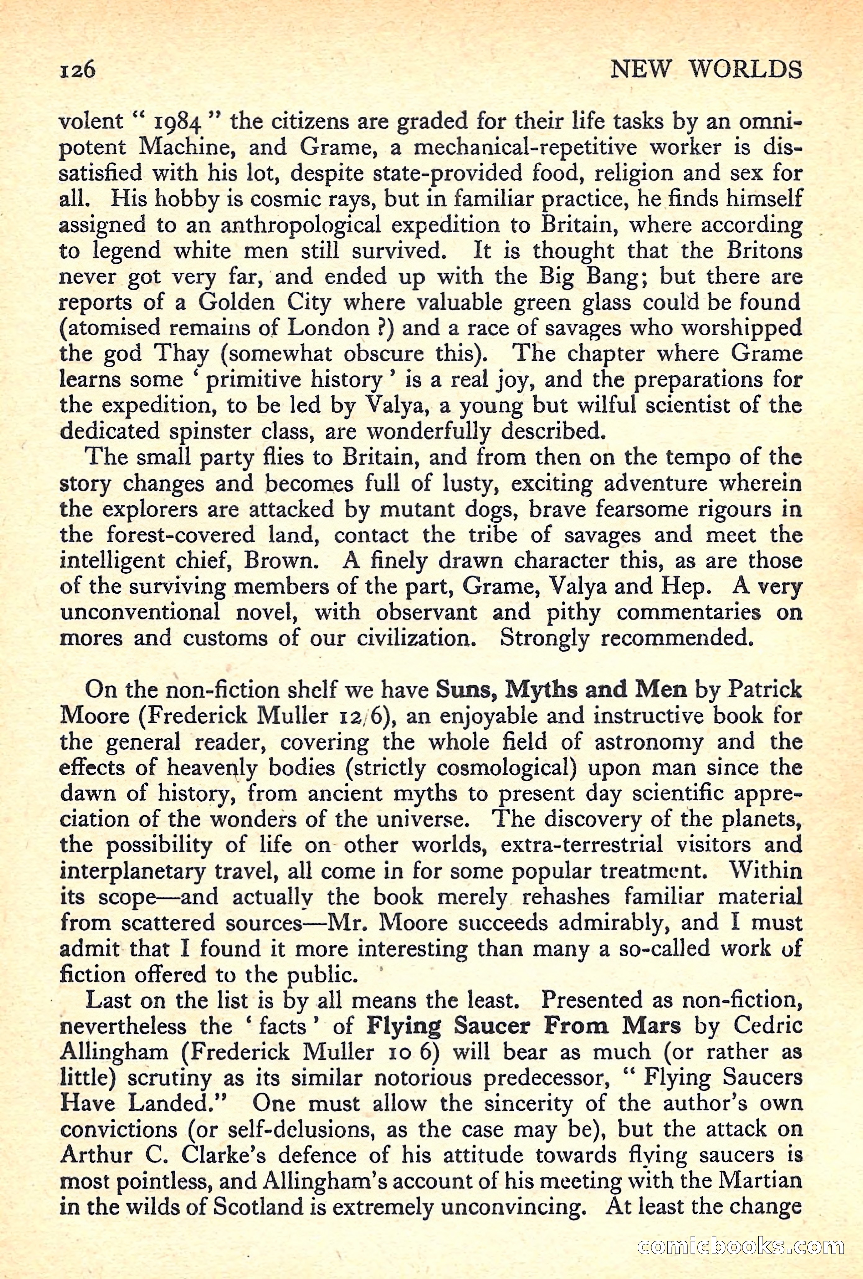 New Worlds Science Fiction No. 32 — page 128 of 132
