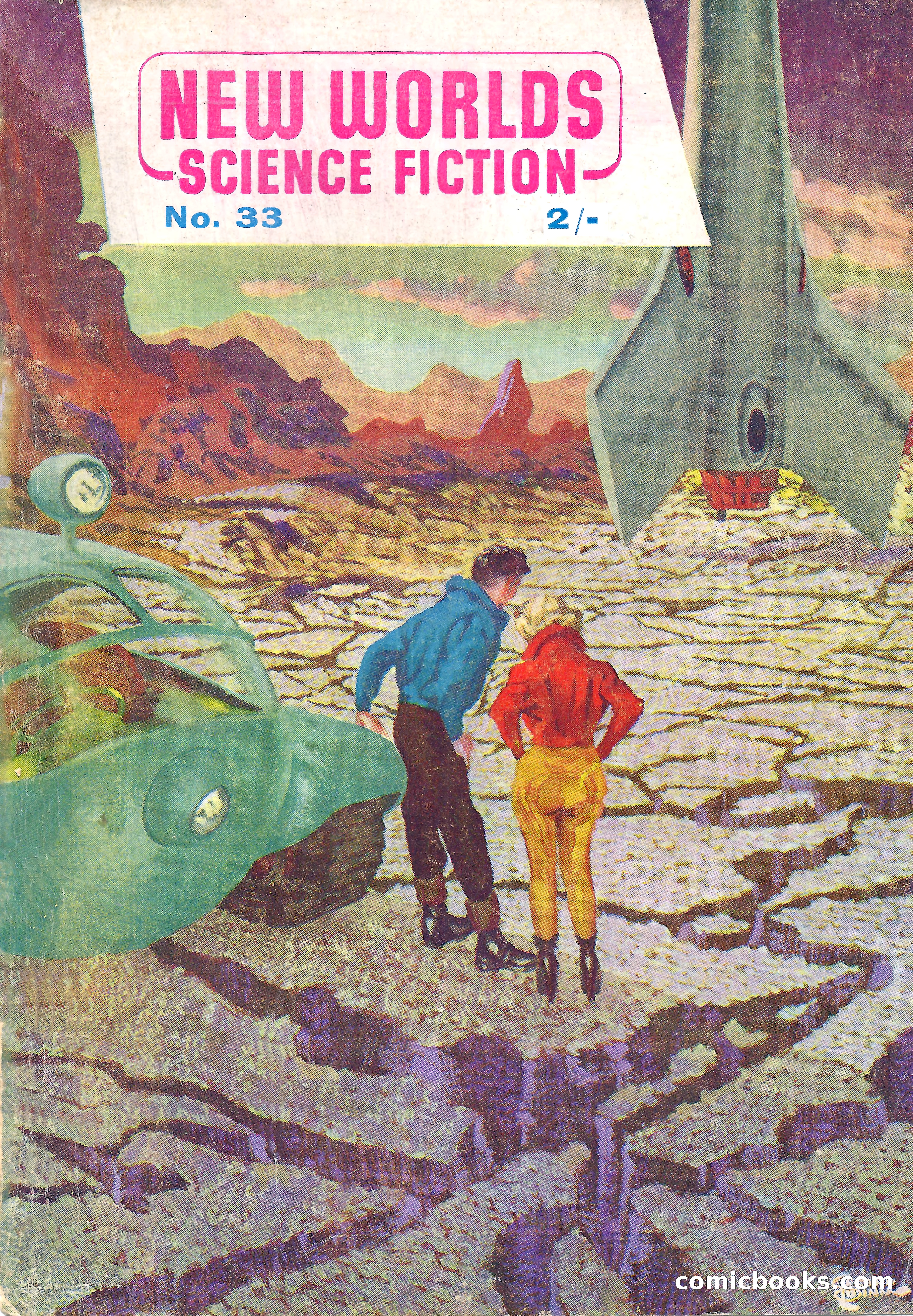 New Worlds Science Fiction No. 33 — page 1 of 132
