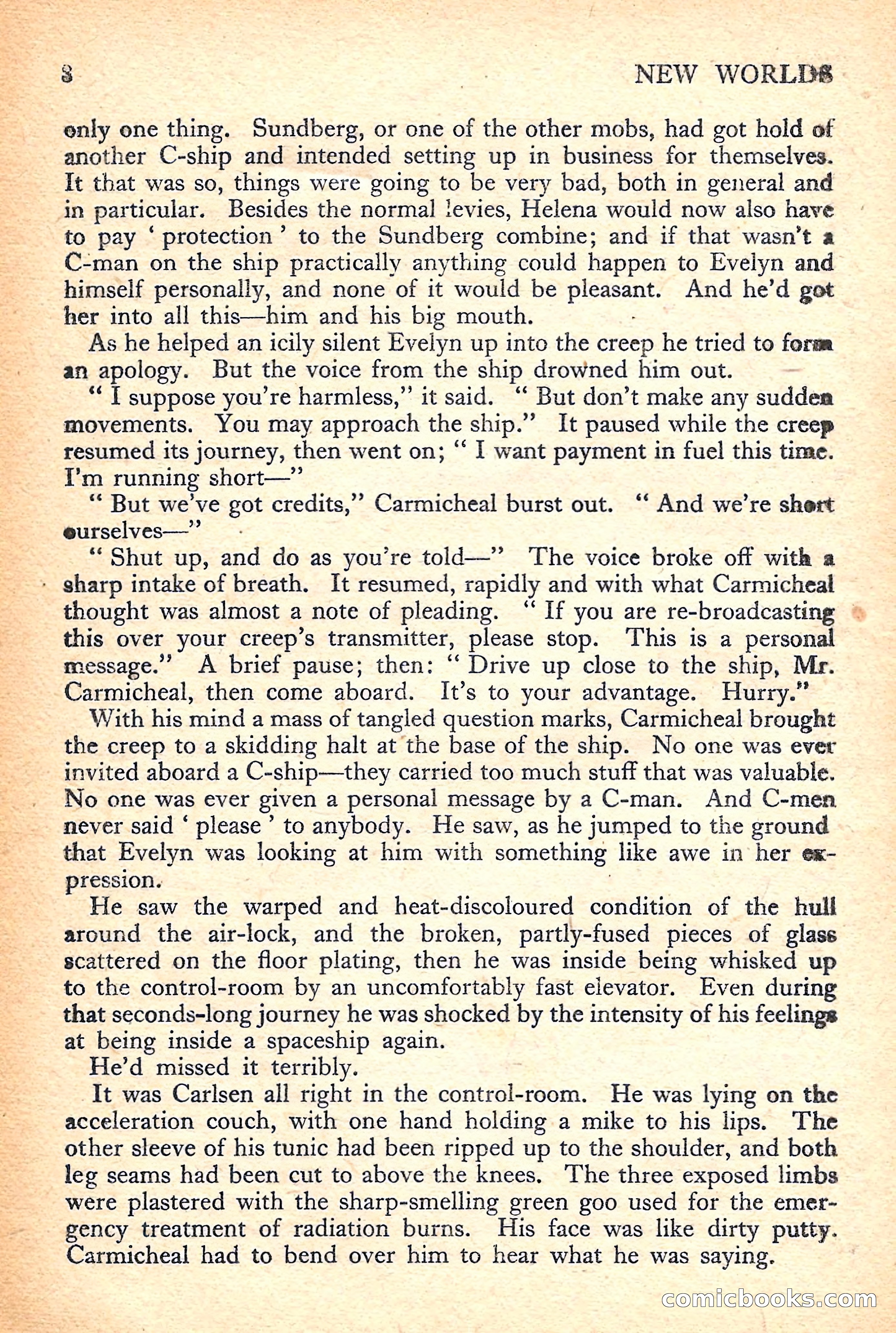 New Worlds Science Fiction No. 33 — page 10 of 132