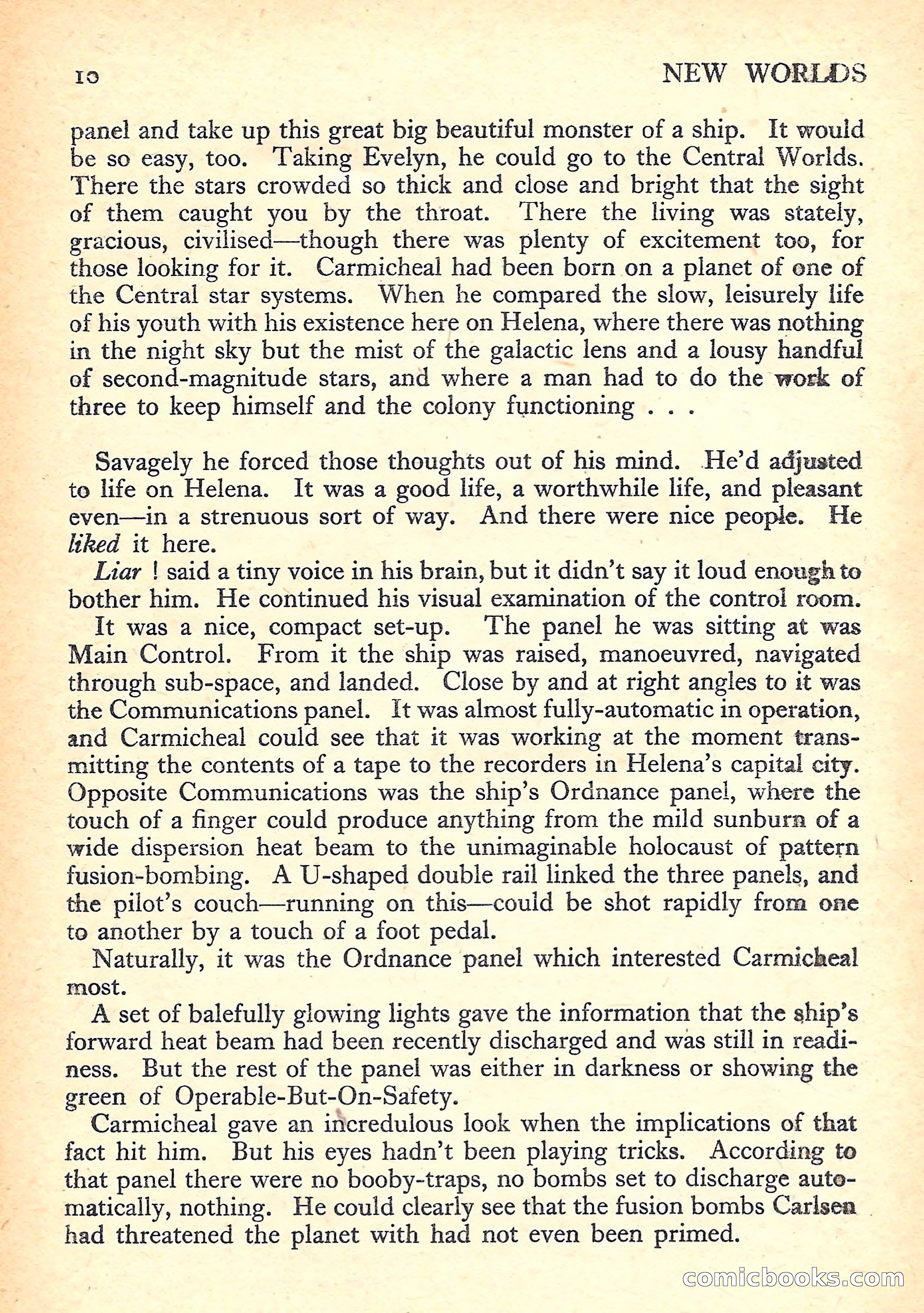 New Worlds Science Fiction No. 33 — page 12 of 132
