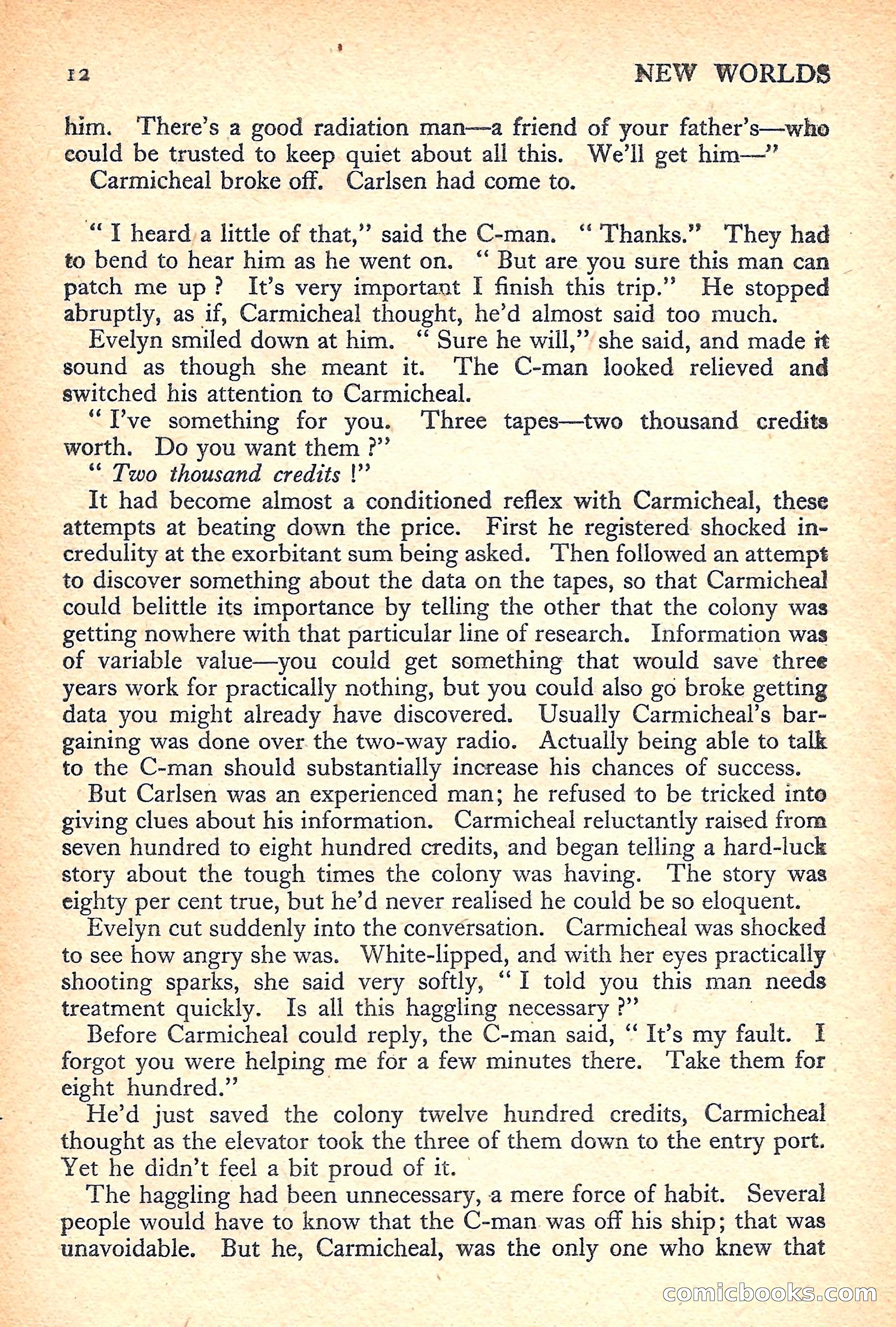 New Worlds Science Fiction No. 33 — page 14 of 132