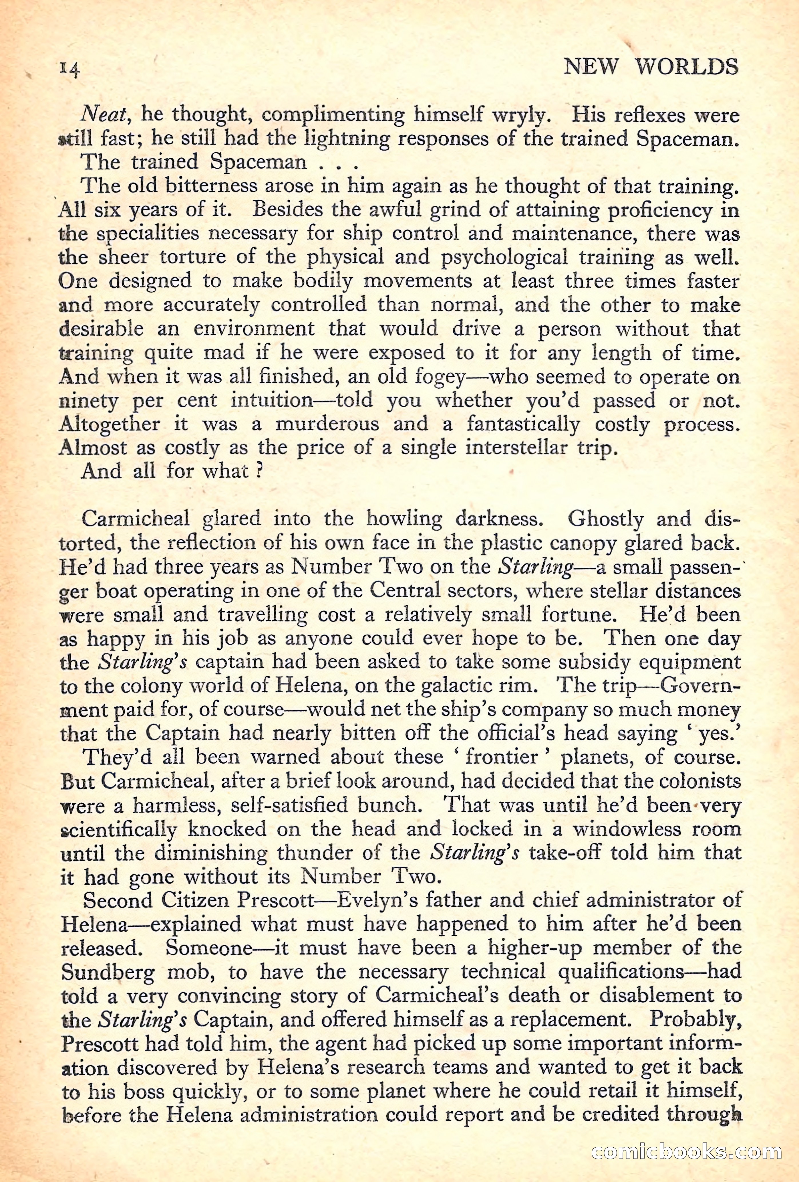 New Worlds Science Fiction No. 33 — page 16 of 132