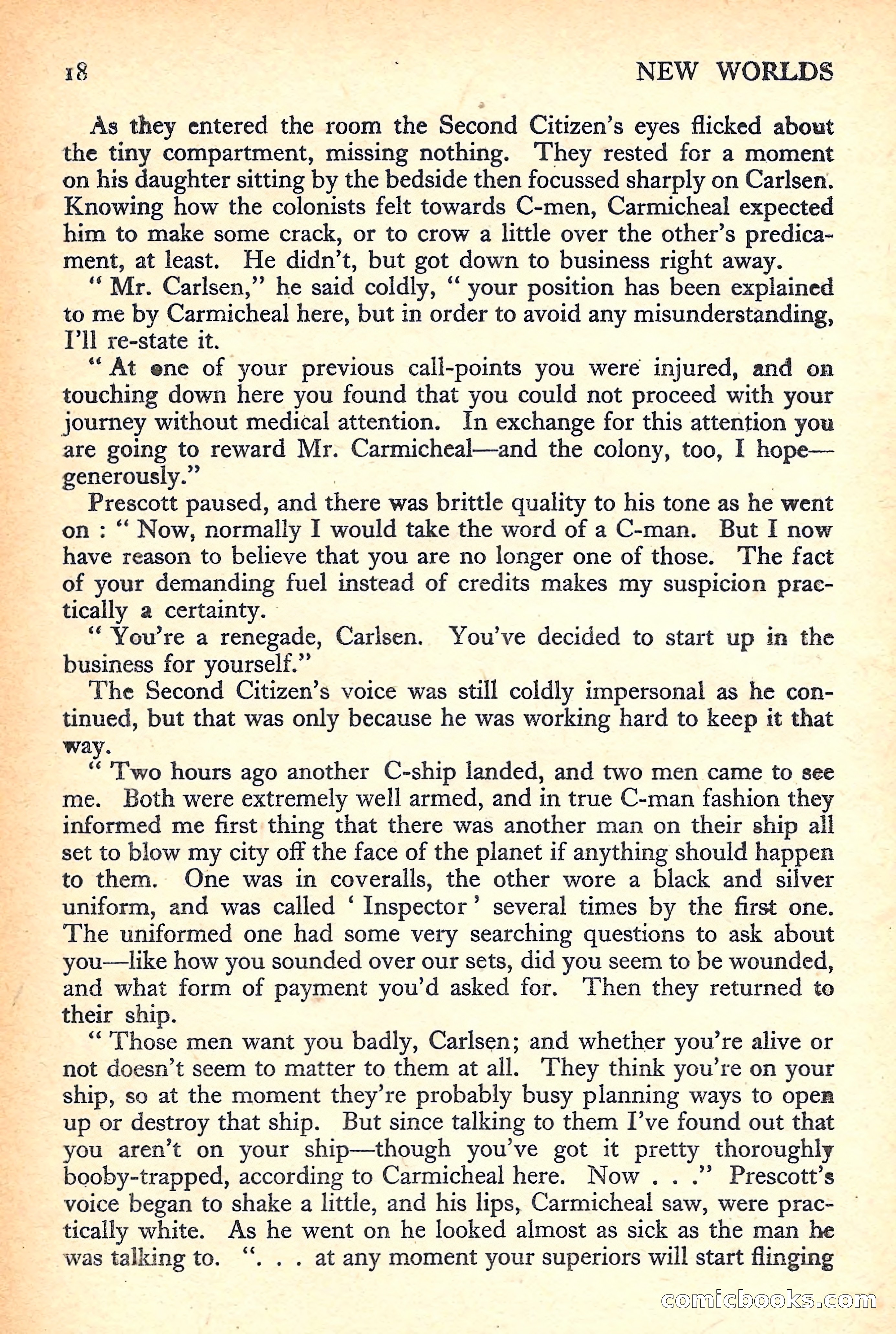 New Worlds Science Fiction No. 33 — page 20 of 132