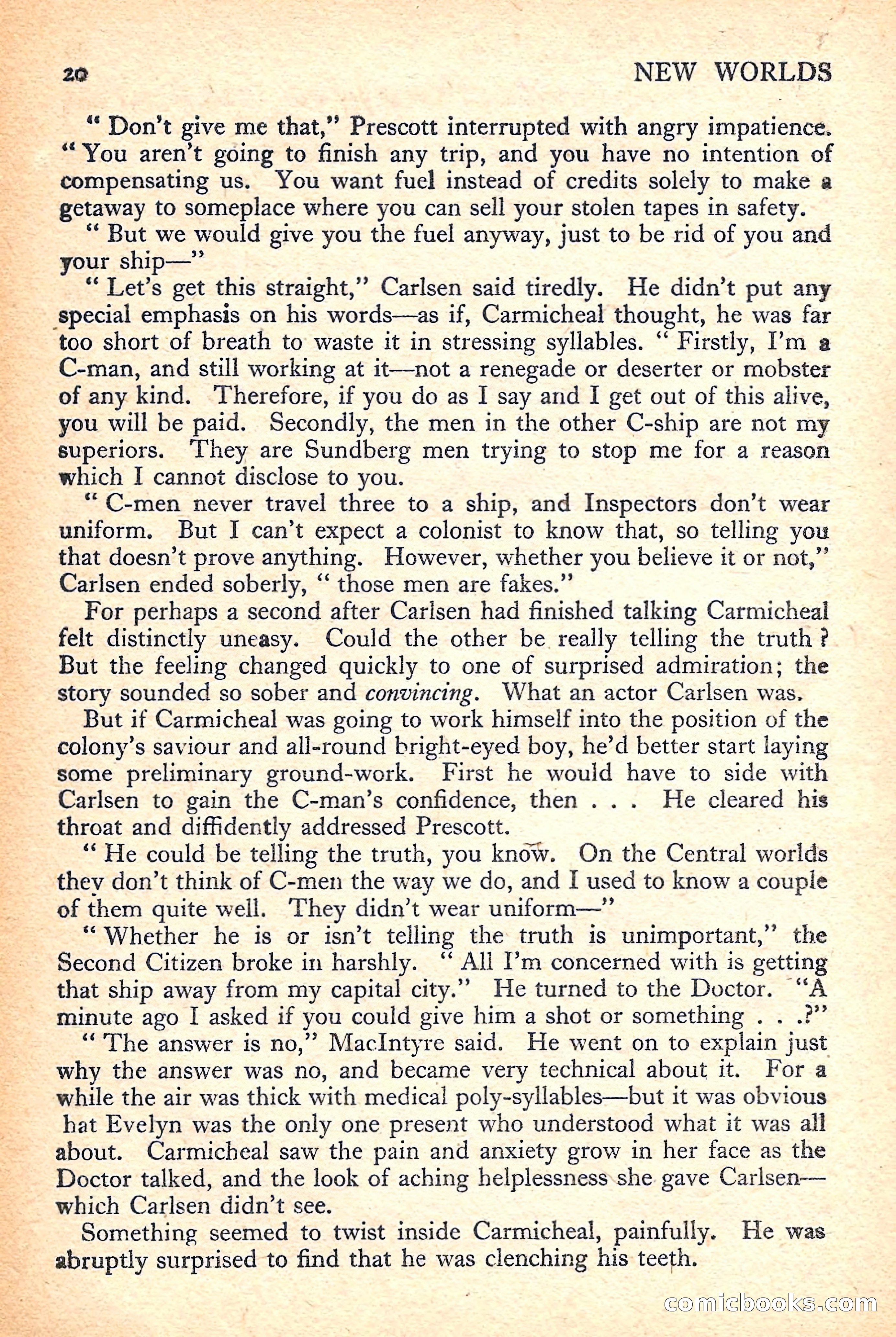 New Worlds Science Fiction No. 33 — page 22 of 132