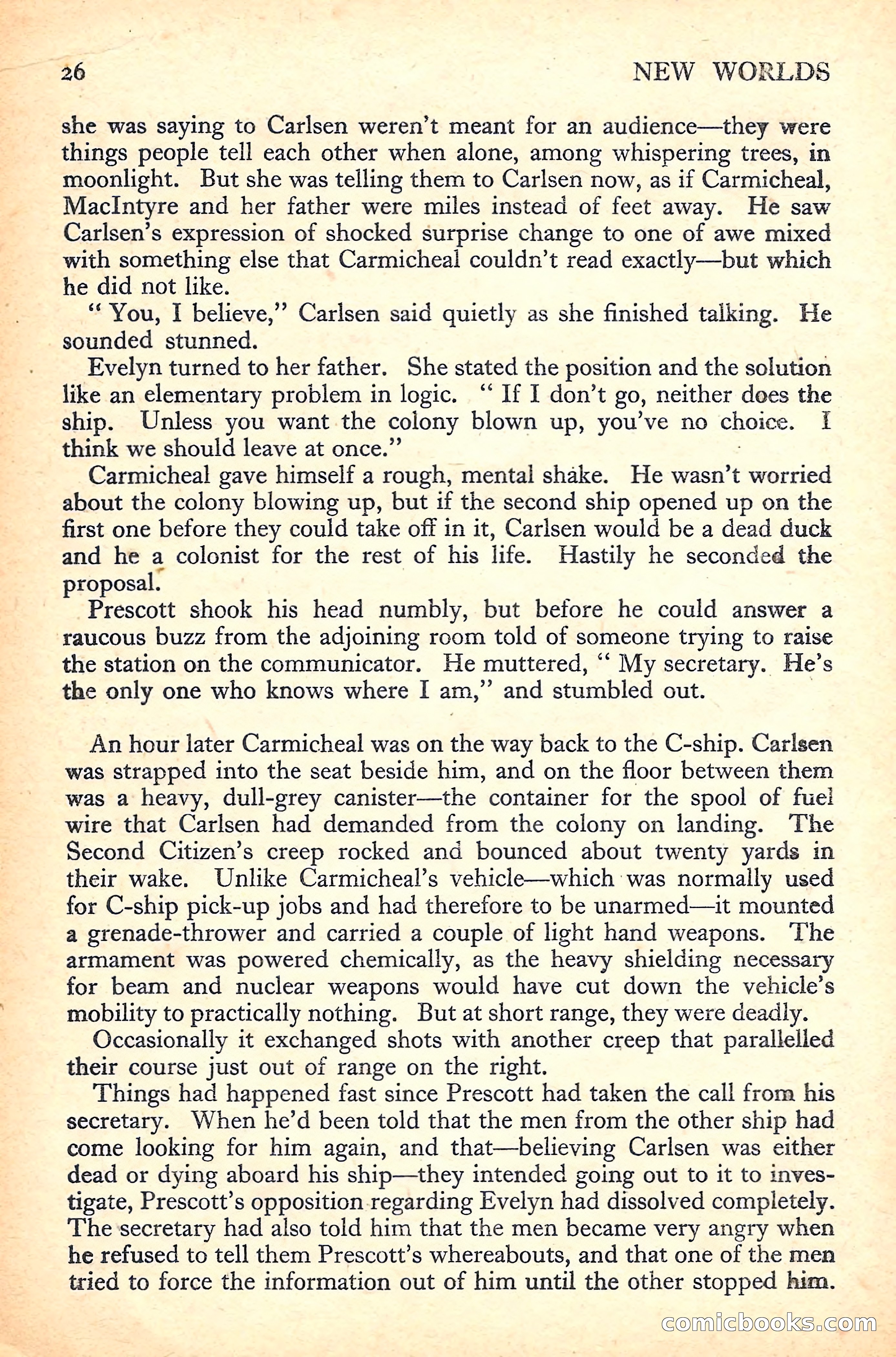 New Worlds Science Fiction No. 33 — page 28 of 132