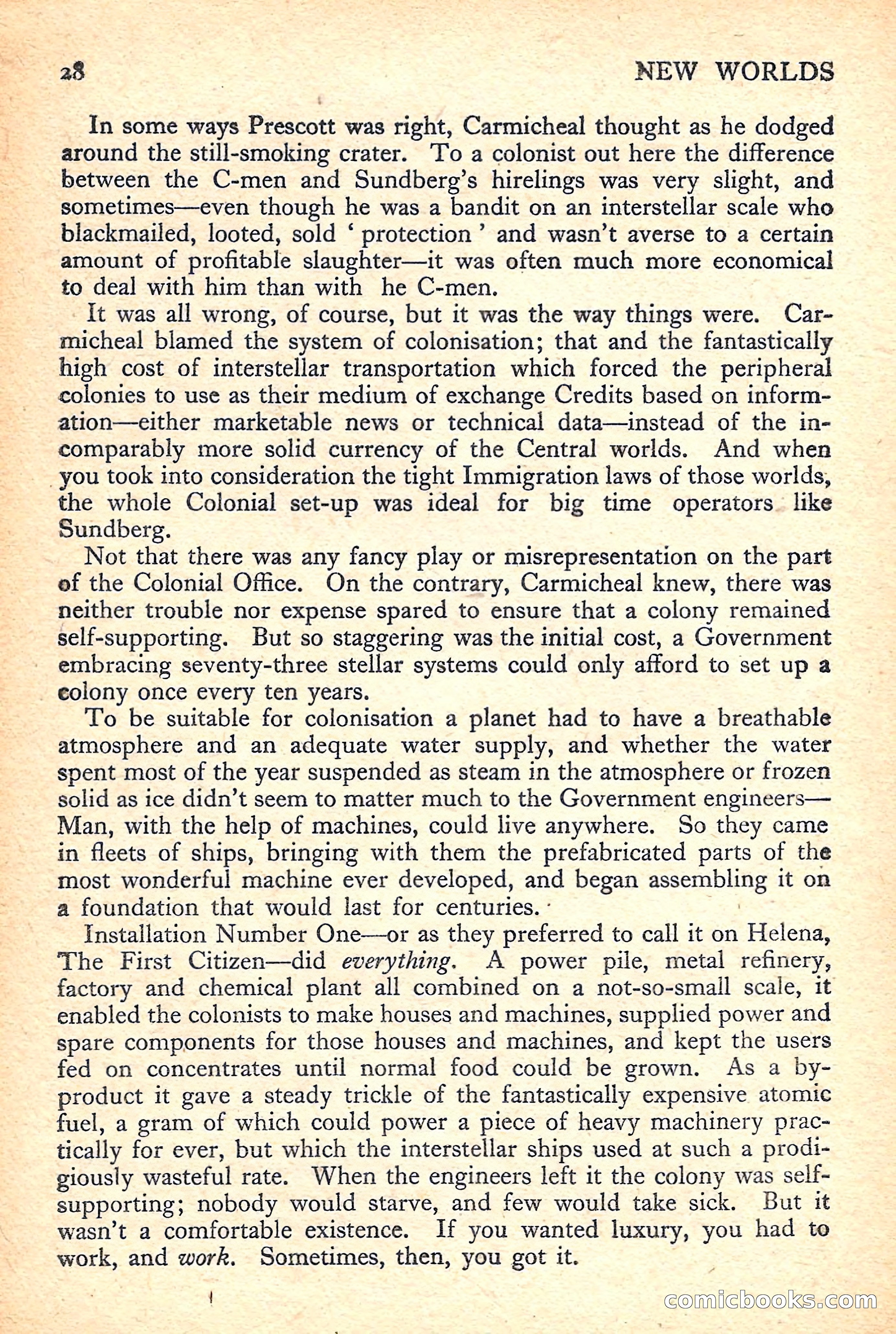 New Worlds Science Fiction No. 33 — page 30 of 132