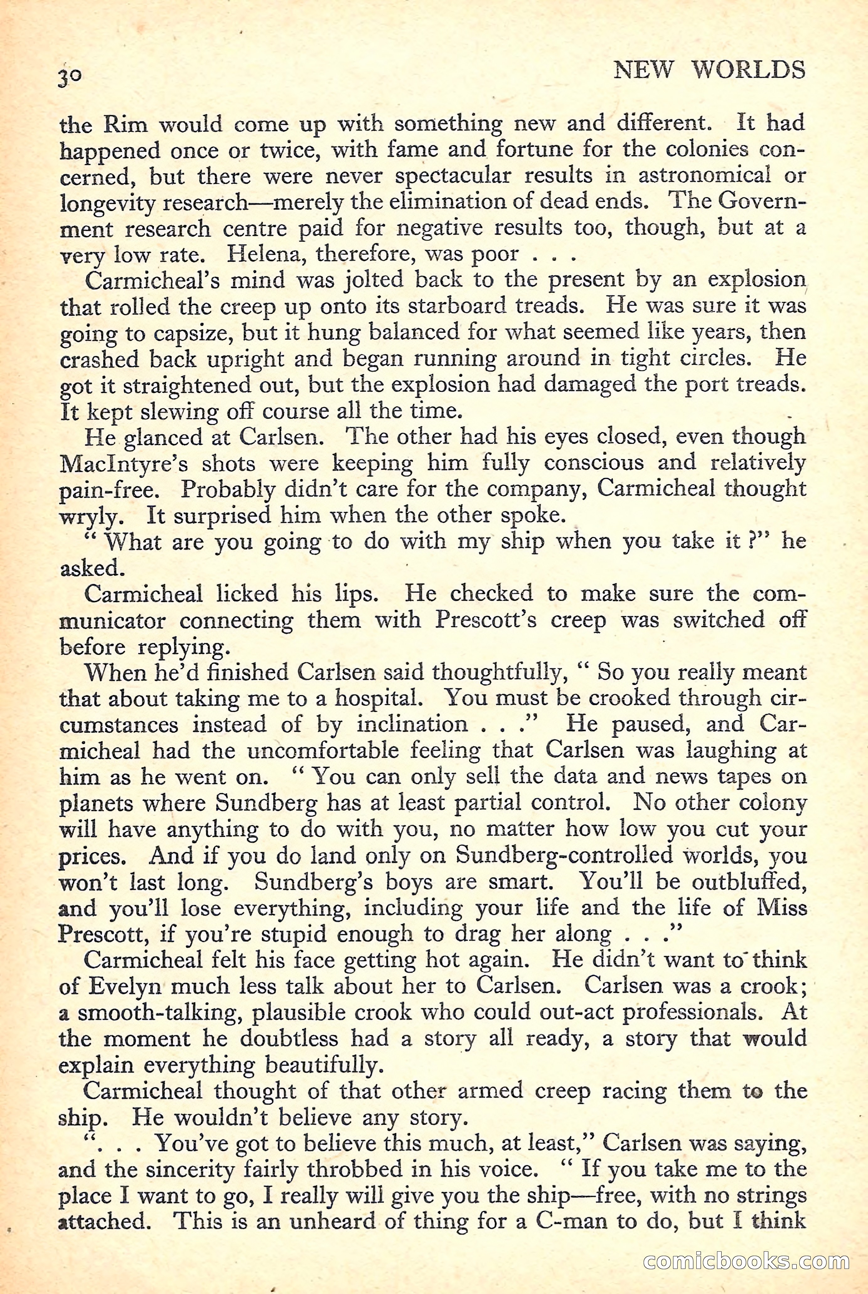 New Worlds Science Fiction No. 33 — page 32 of 132
