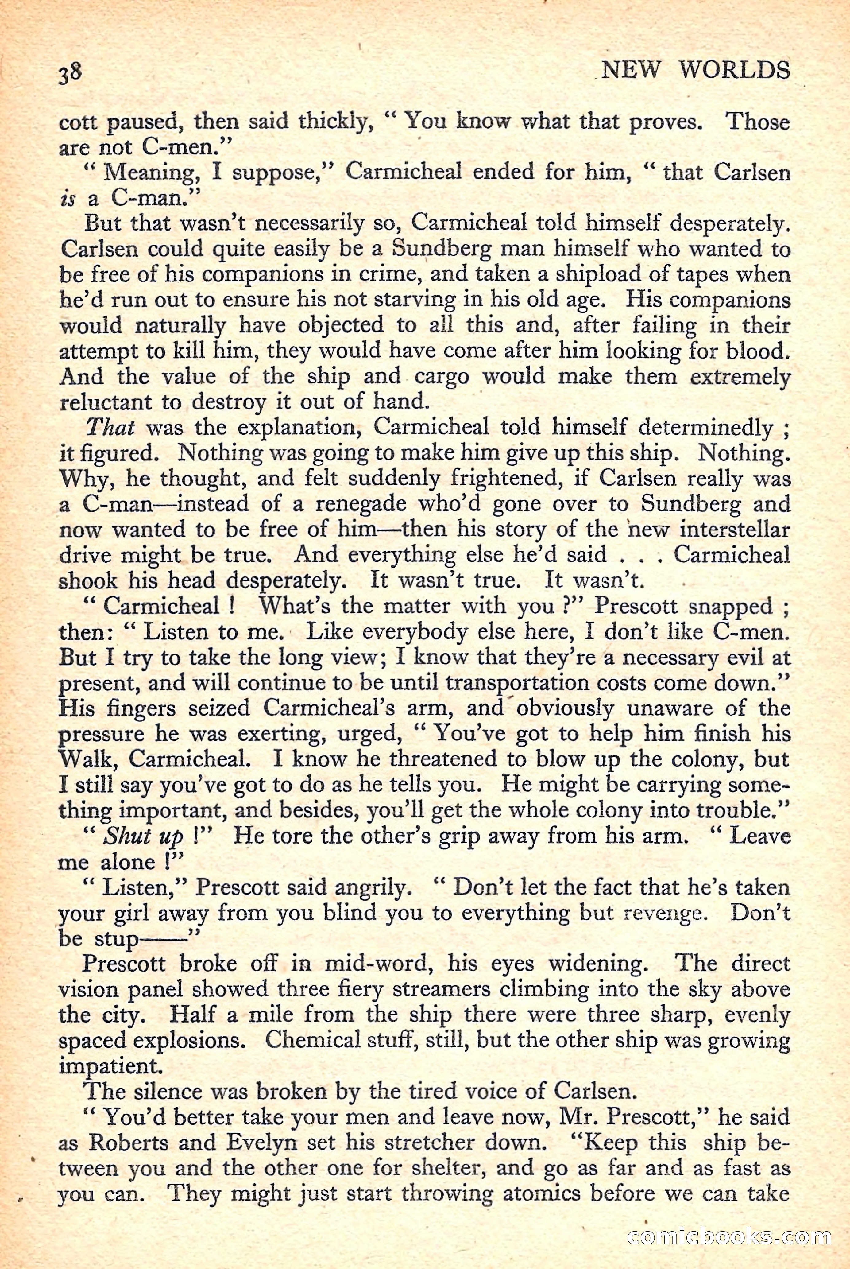 New Worlds Science Fiction No. 33 — page 40 of 132