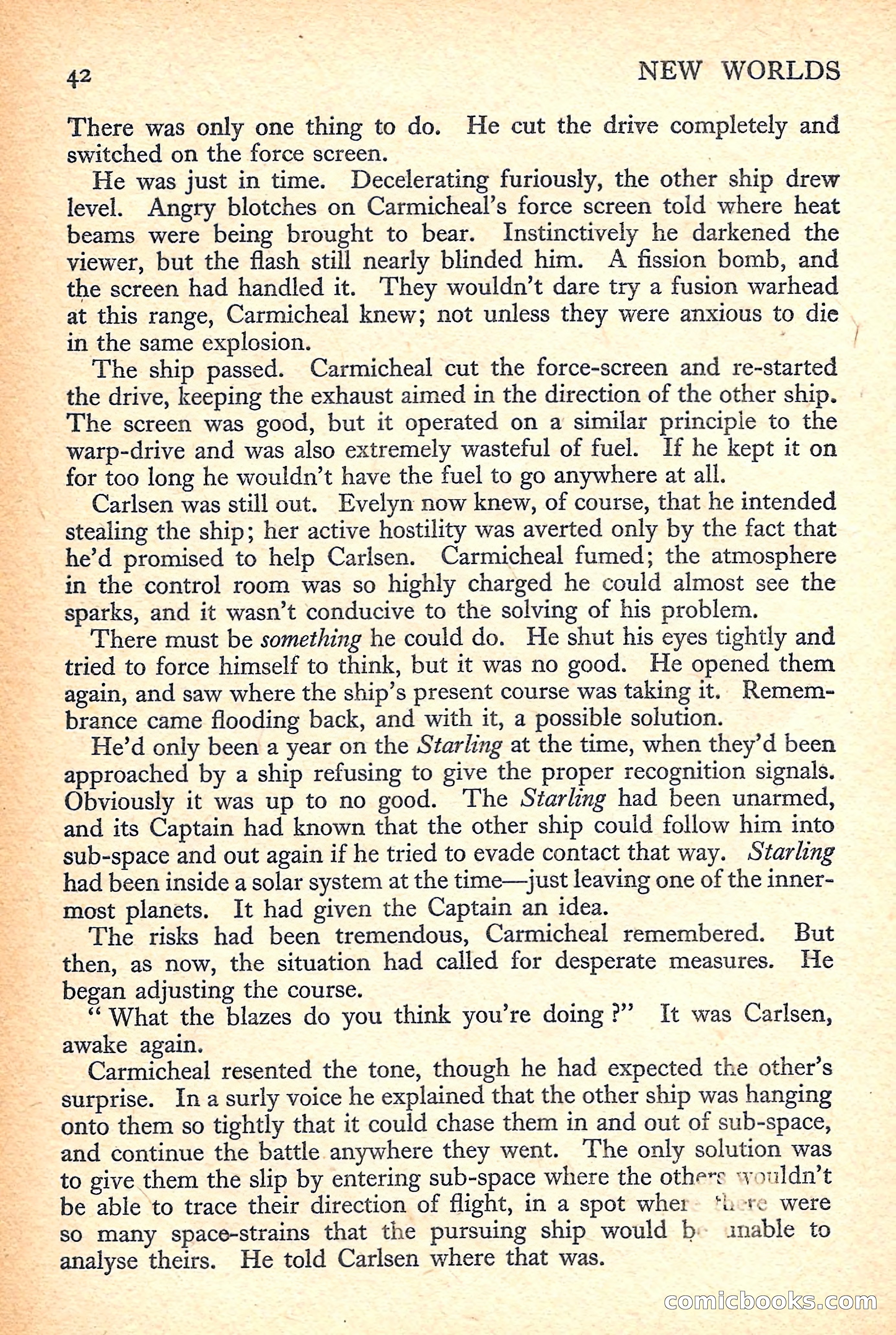 New Worlds Science Fiction No. 33 — page 44 of 132