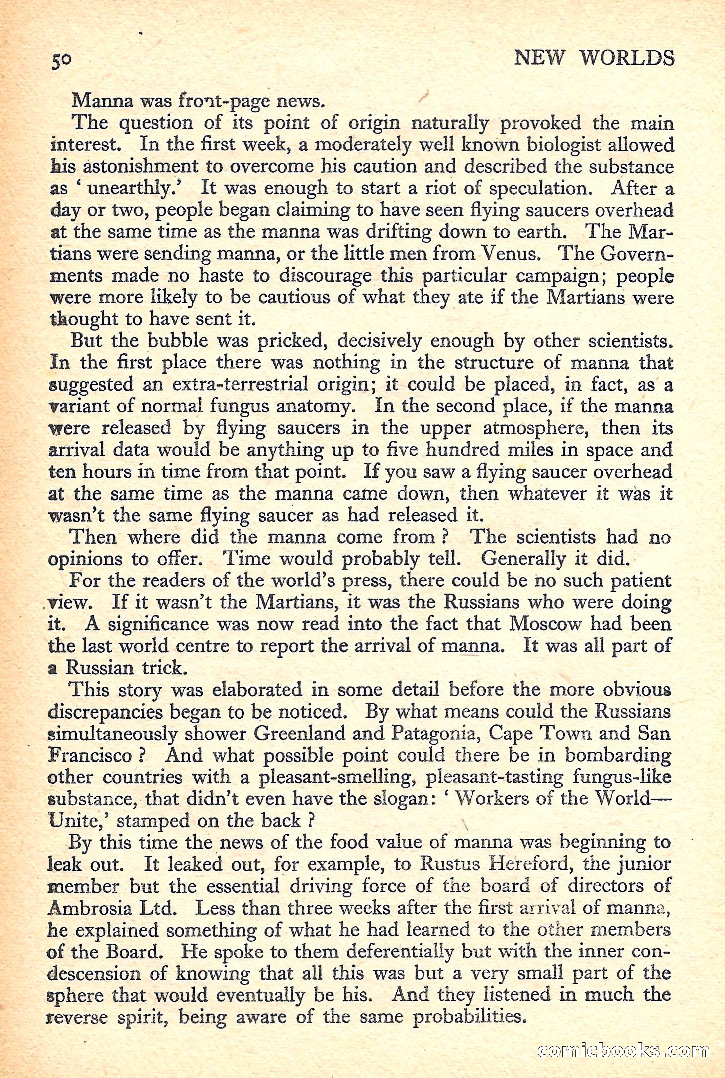 New Worlds Science Fiction No. 33 — page 52 of 132