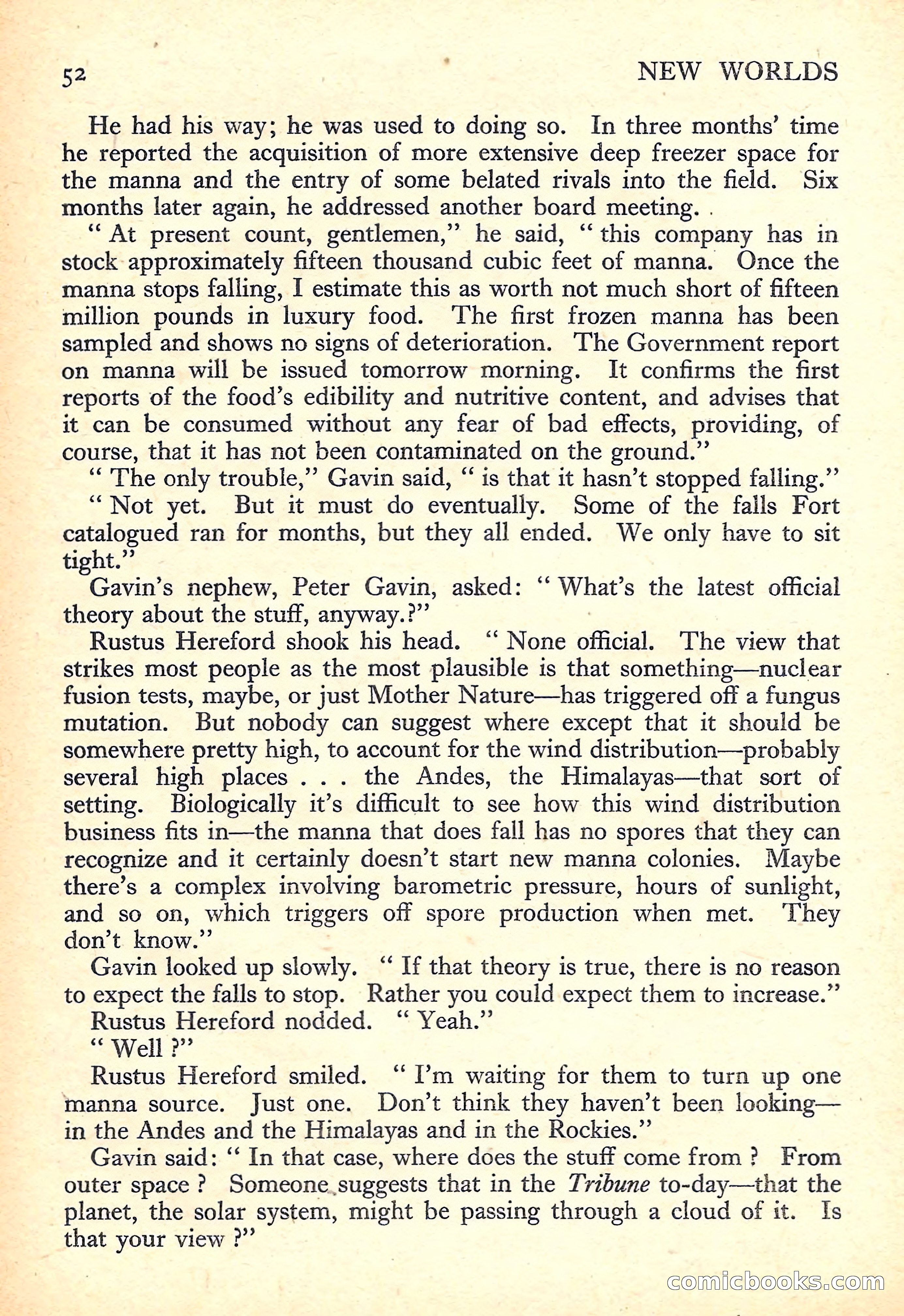 New Worlds Science Fiction No. 33 — page 54 of 132