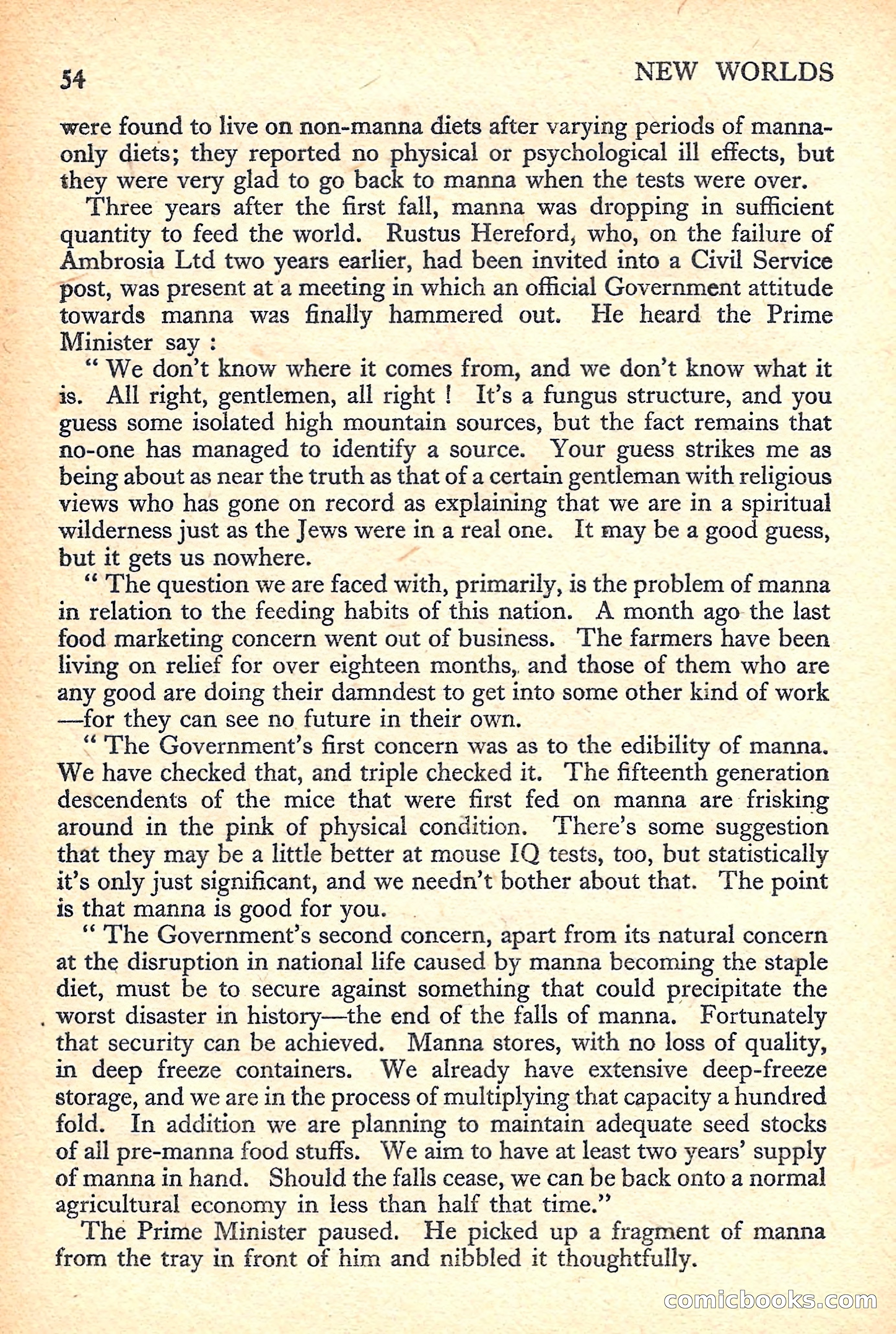 New Worlds Science Fiction No. 33 — page 56 of 132