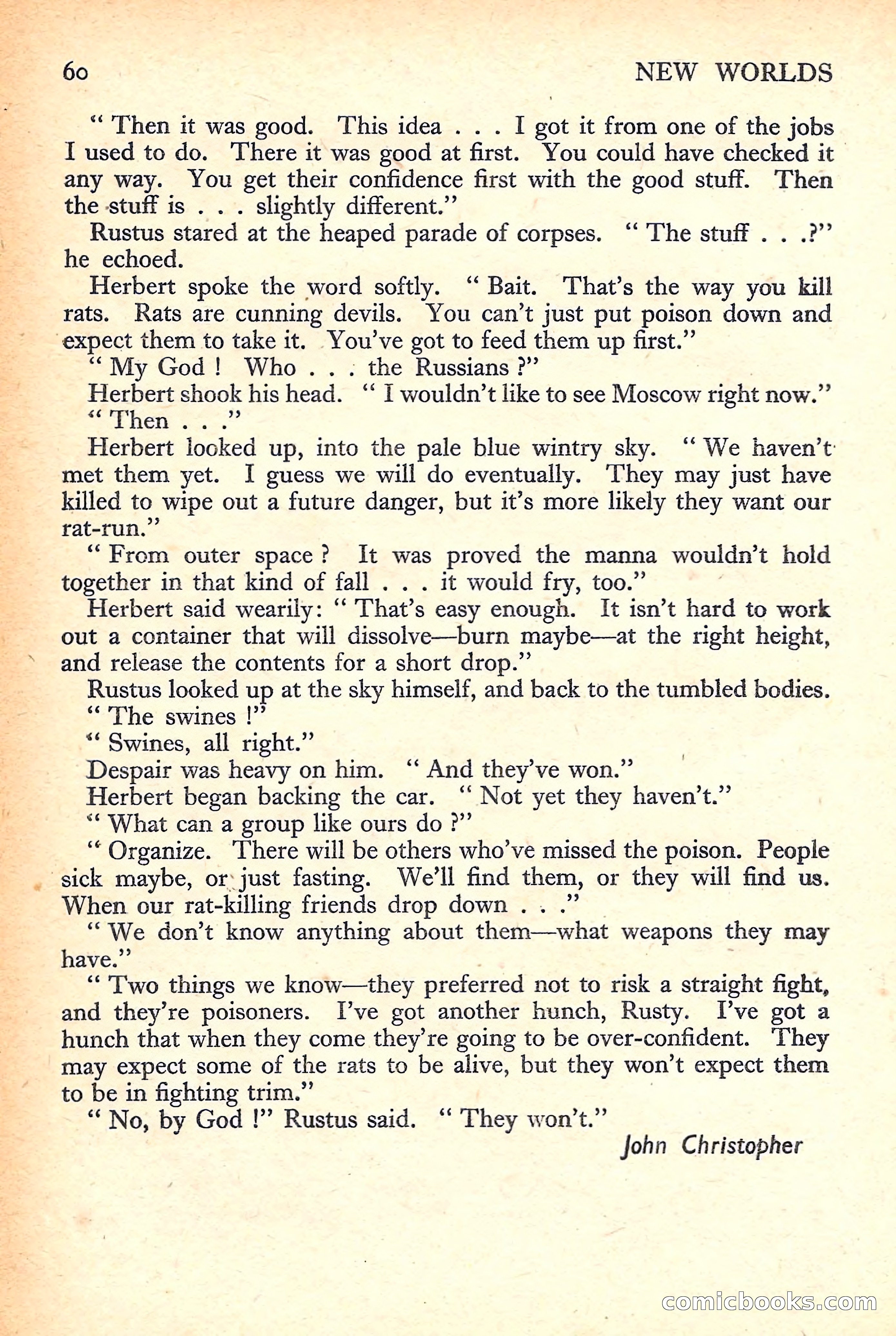 New Worlds Science Fiction No. 33 — page 62 of 132