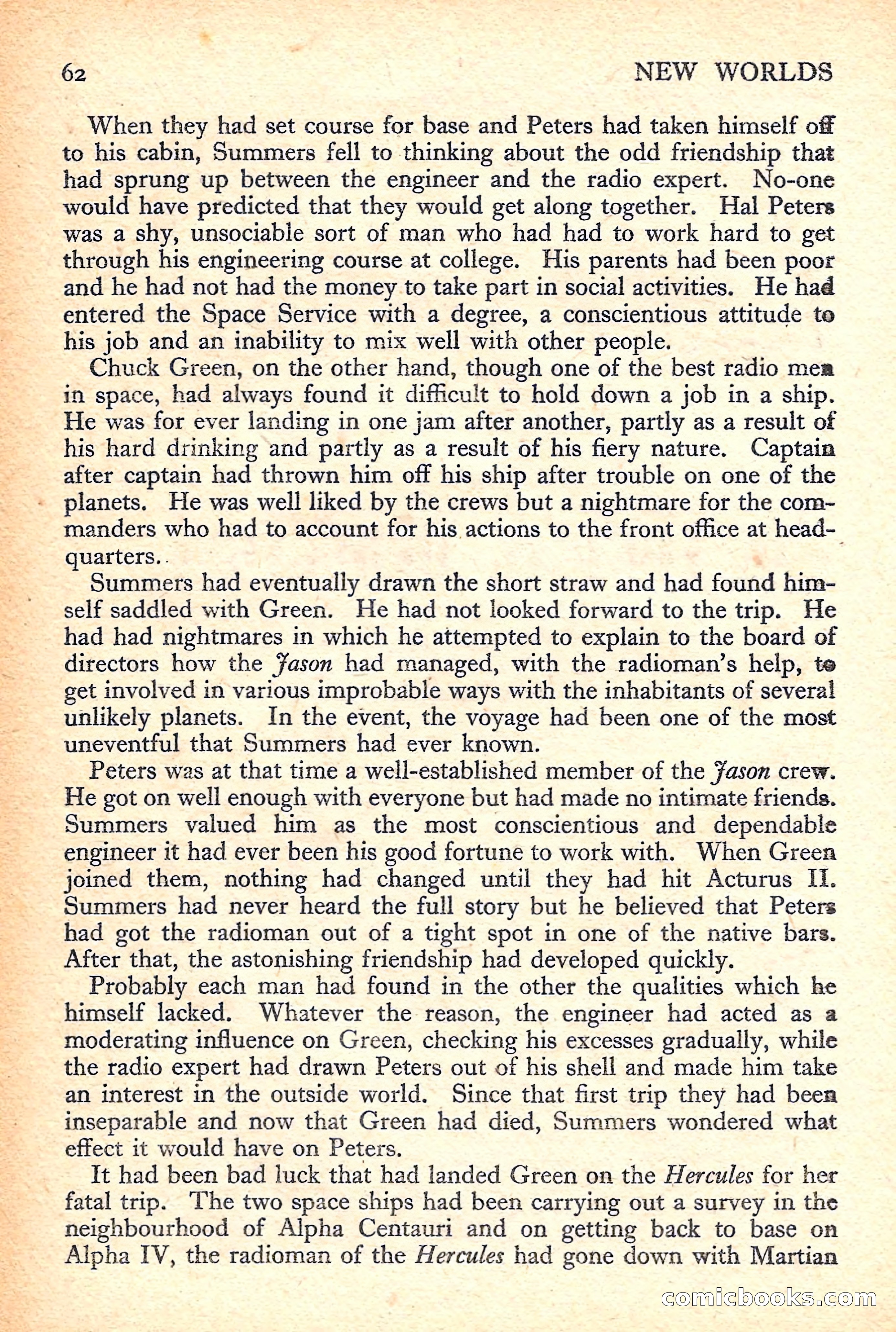 New Worlds Science Fiction No. 33 — page 64 of 132