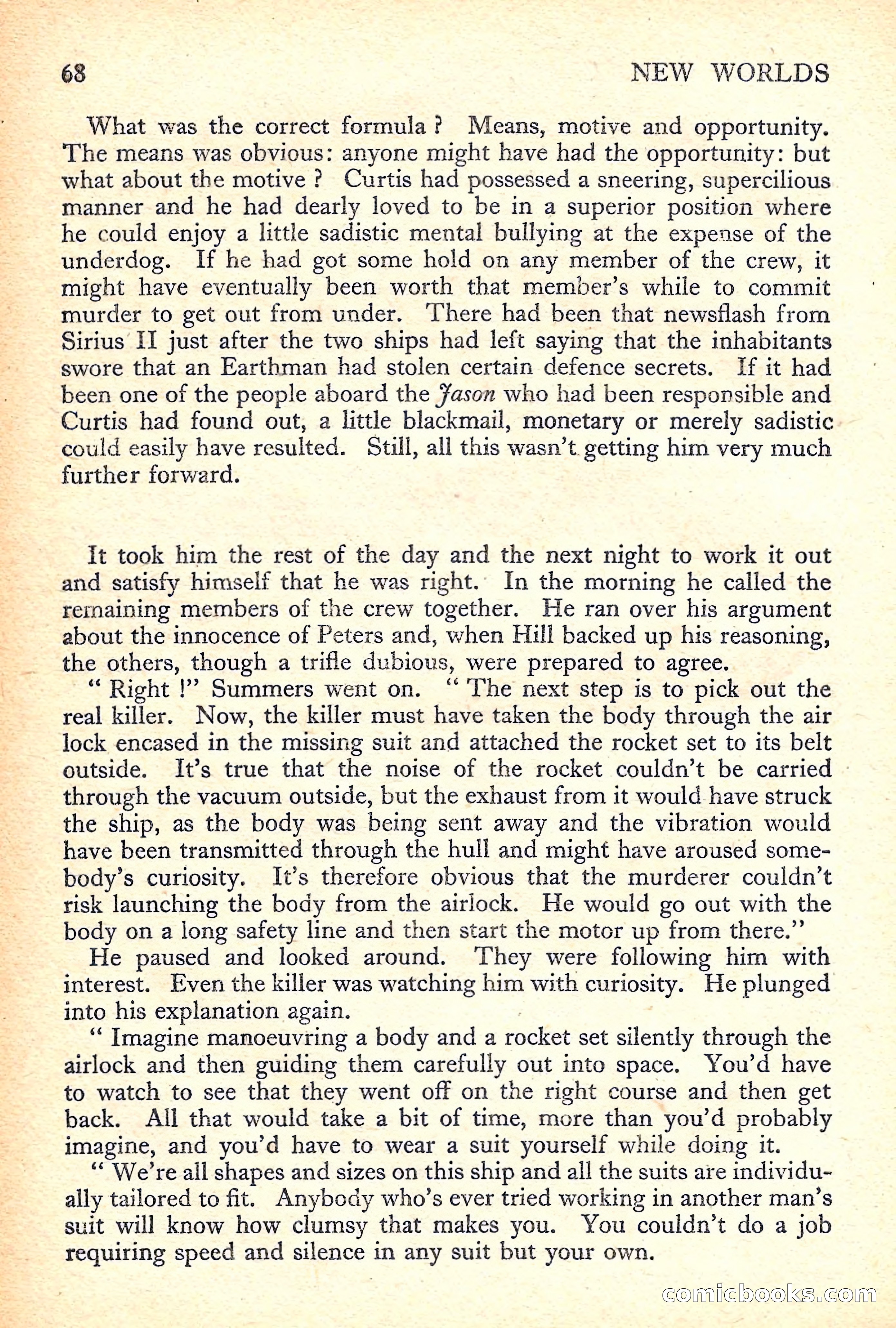 New Worlds Science Fiction No. 33 — page 70 of 132
