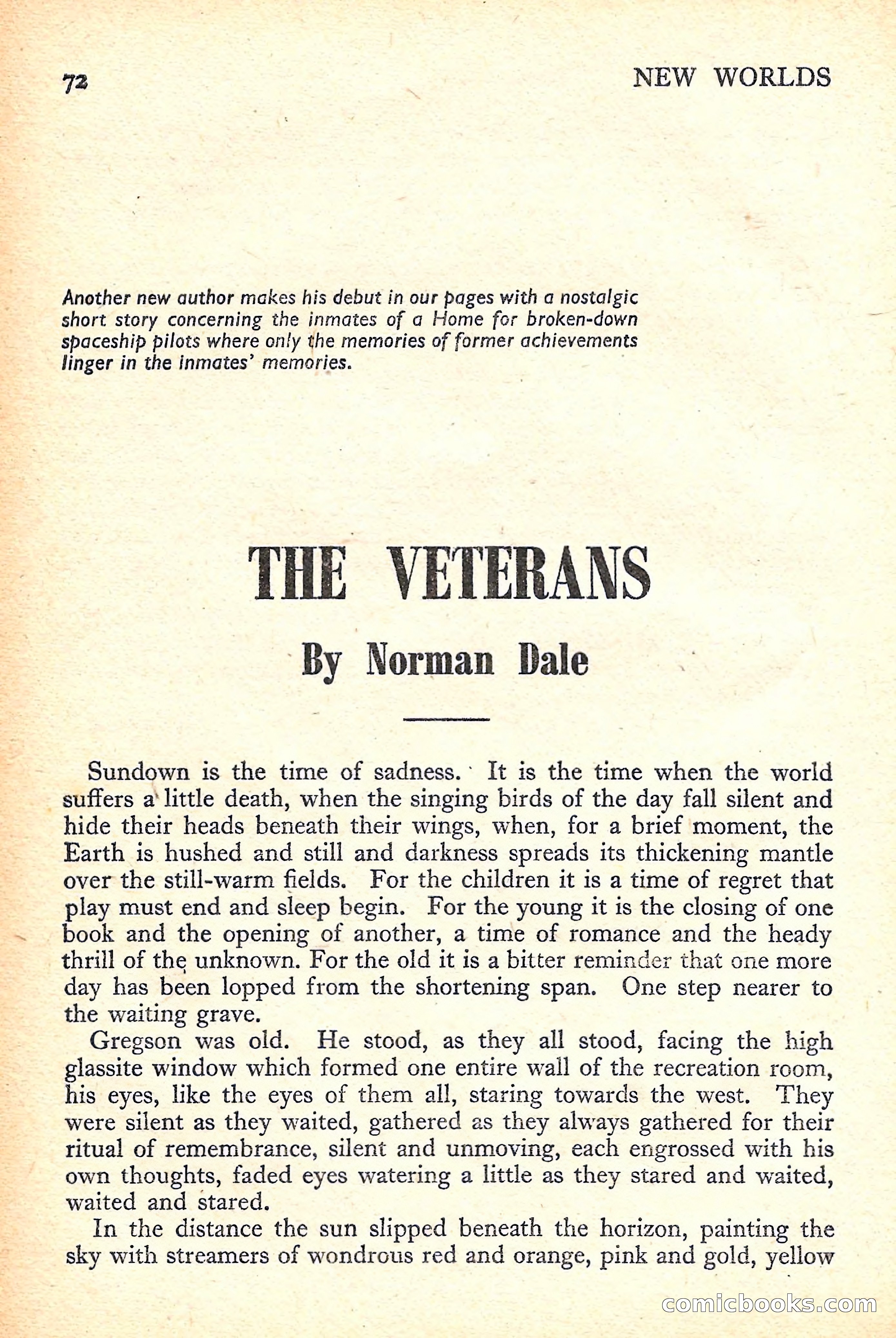 New Worlds Science Fiction No. 33 — page 74 of 132
