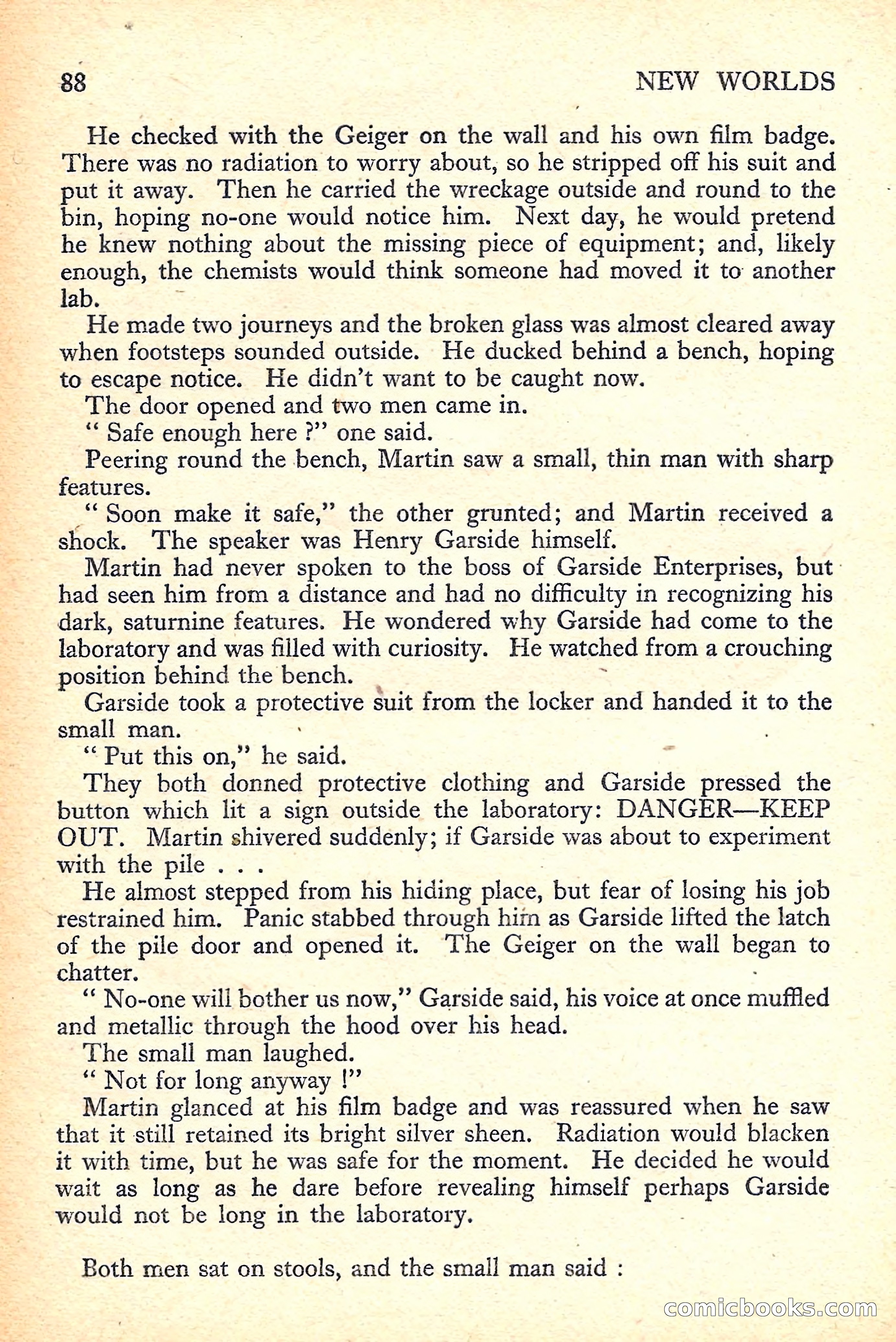 New Worlds Science Fiction No. 33 — page 90 of 132