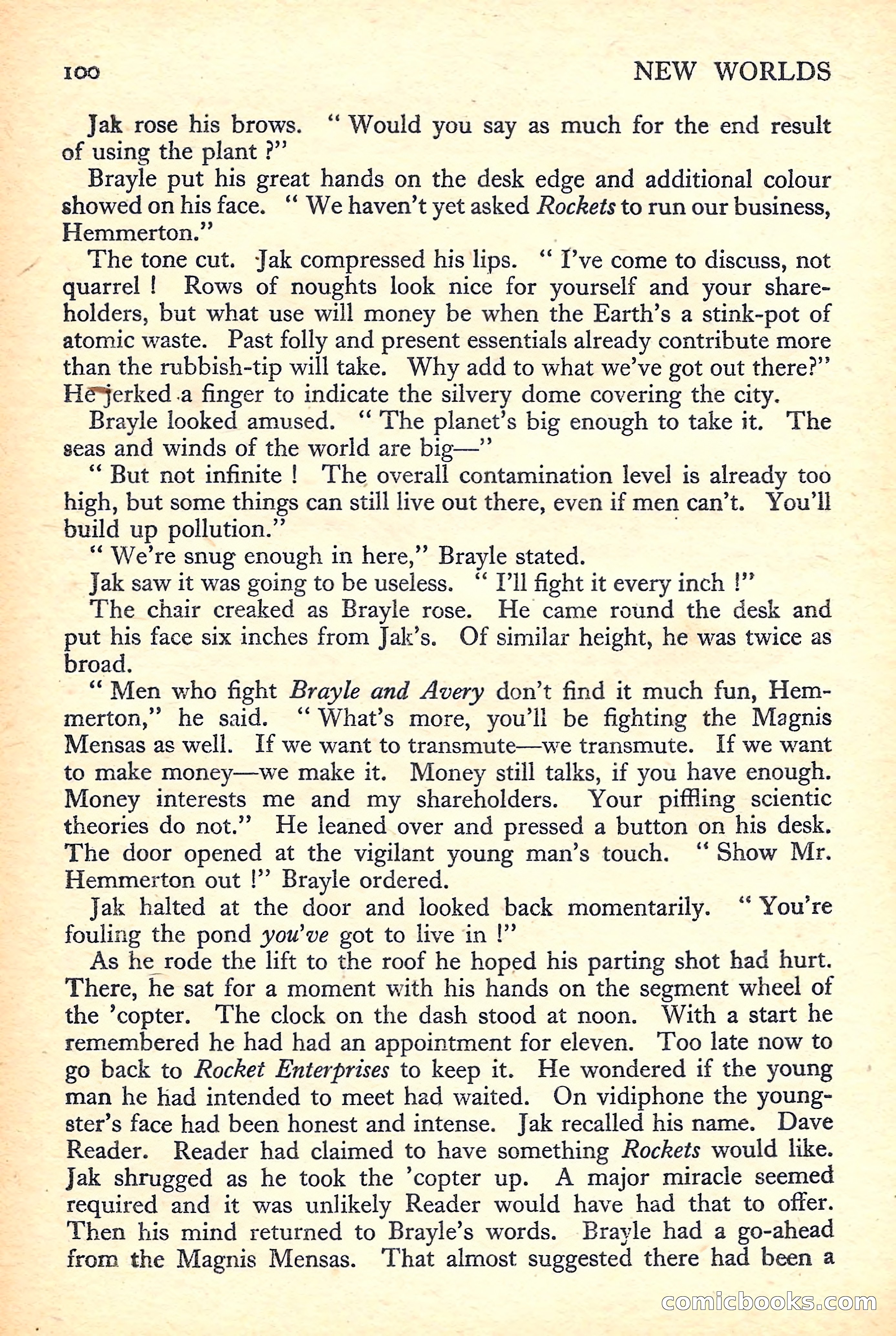New Worlds Science Fiction No. 33 — page 102 of 132