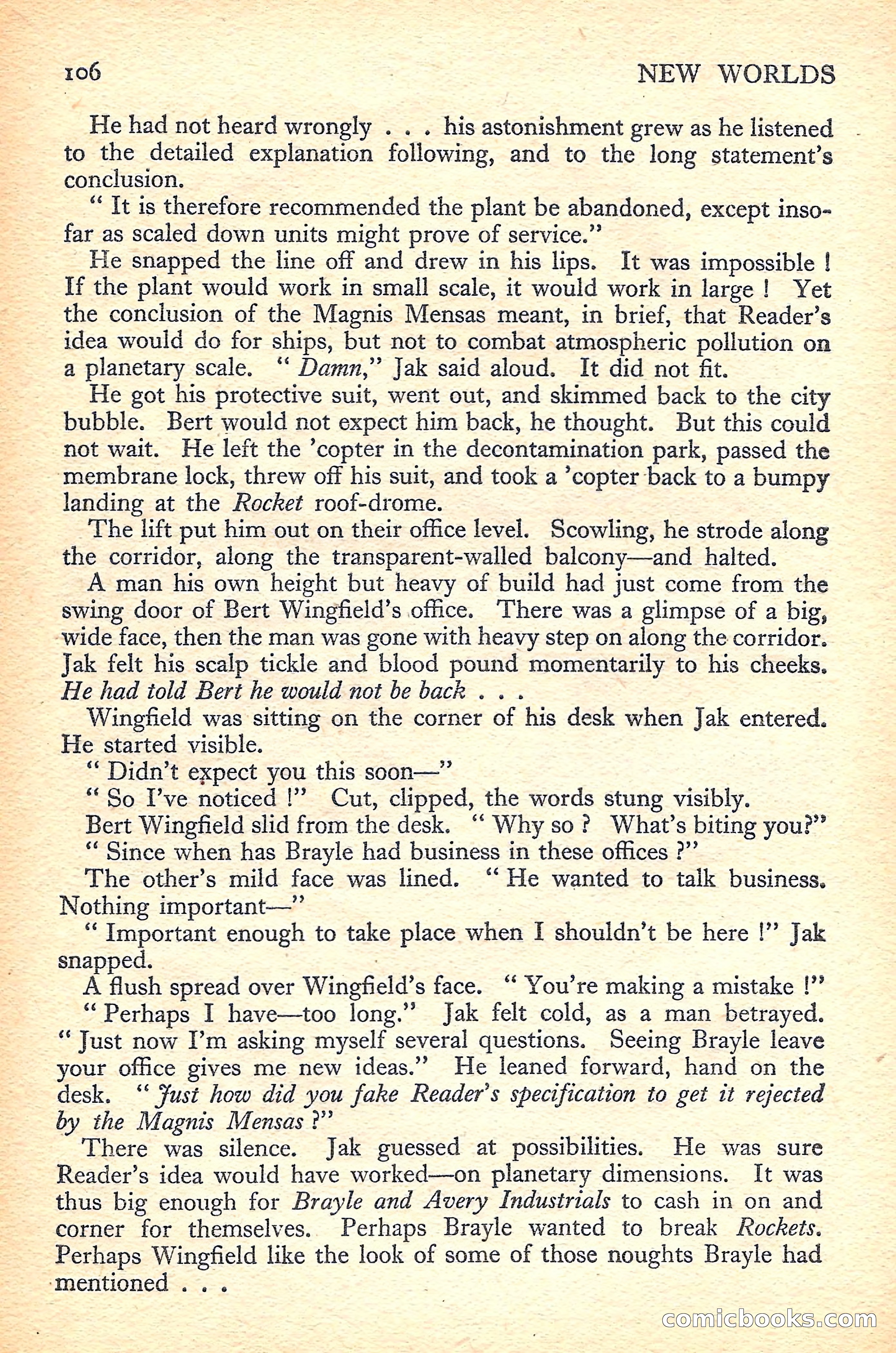 New Worlds Science Fiction No. 33 — page 108 of 132